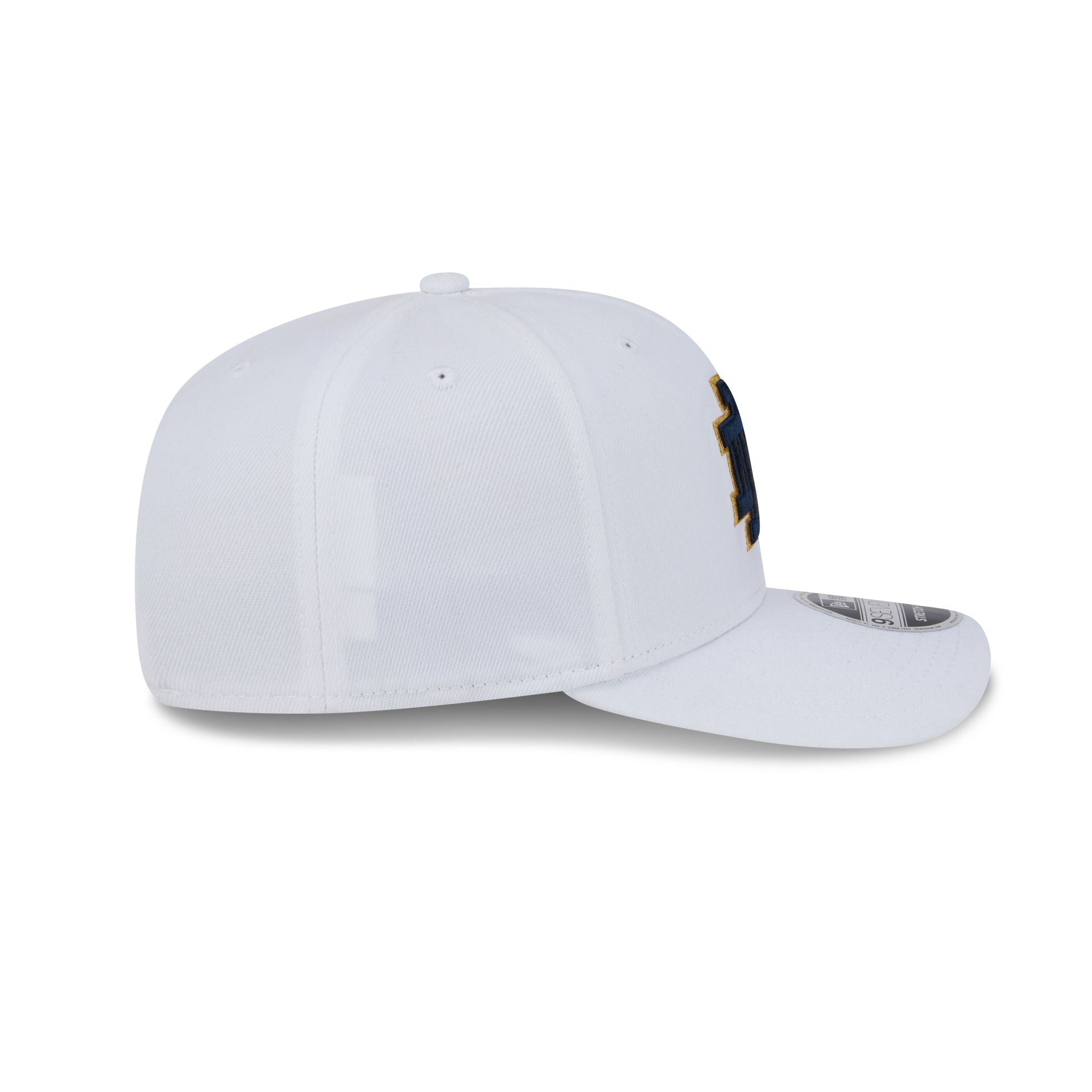 Notre Dame Fighting Irish White 9SEVENTY Stretch-Snap Hat - Image 5