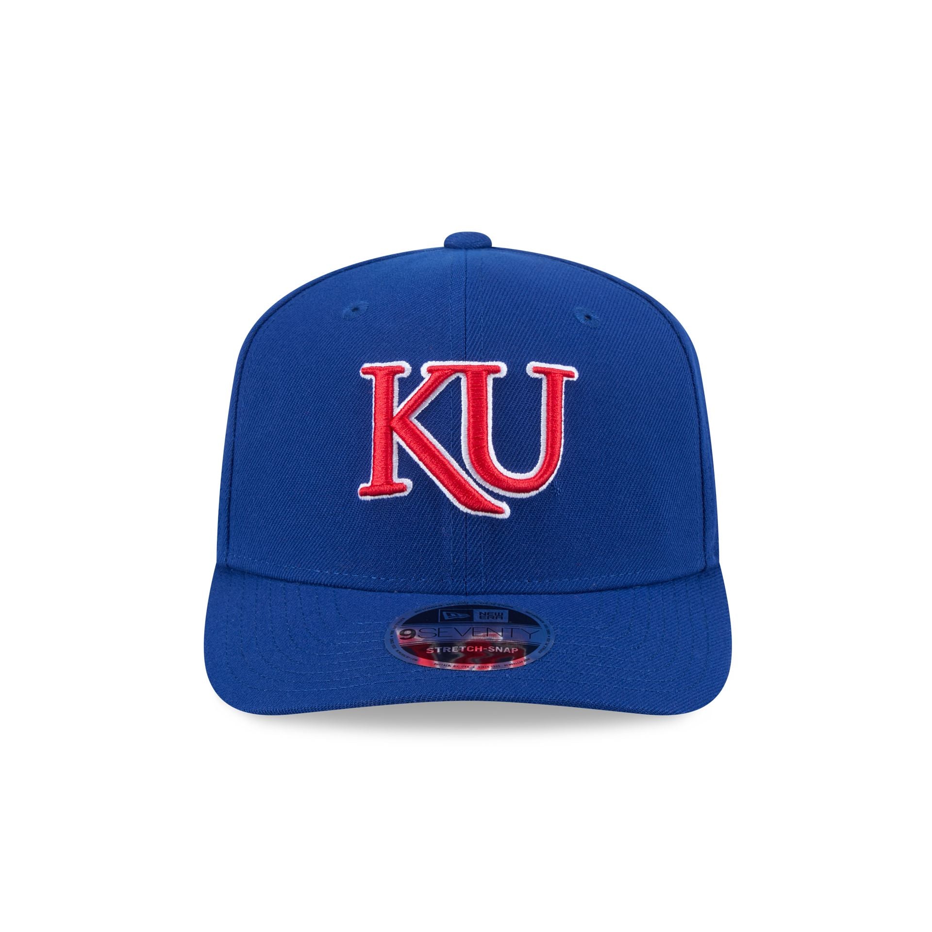 Kansas Jayhawks Basic 9SEVENTY Stretch-Snap Hat - Image 2