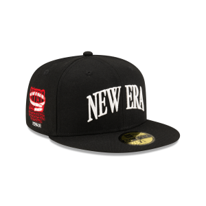 Sized Black 59FIFTY Fitted Hat
