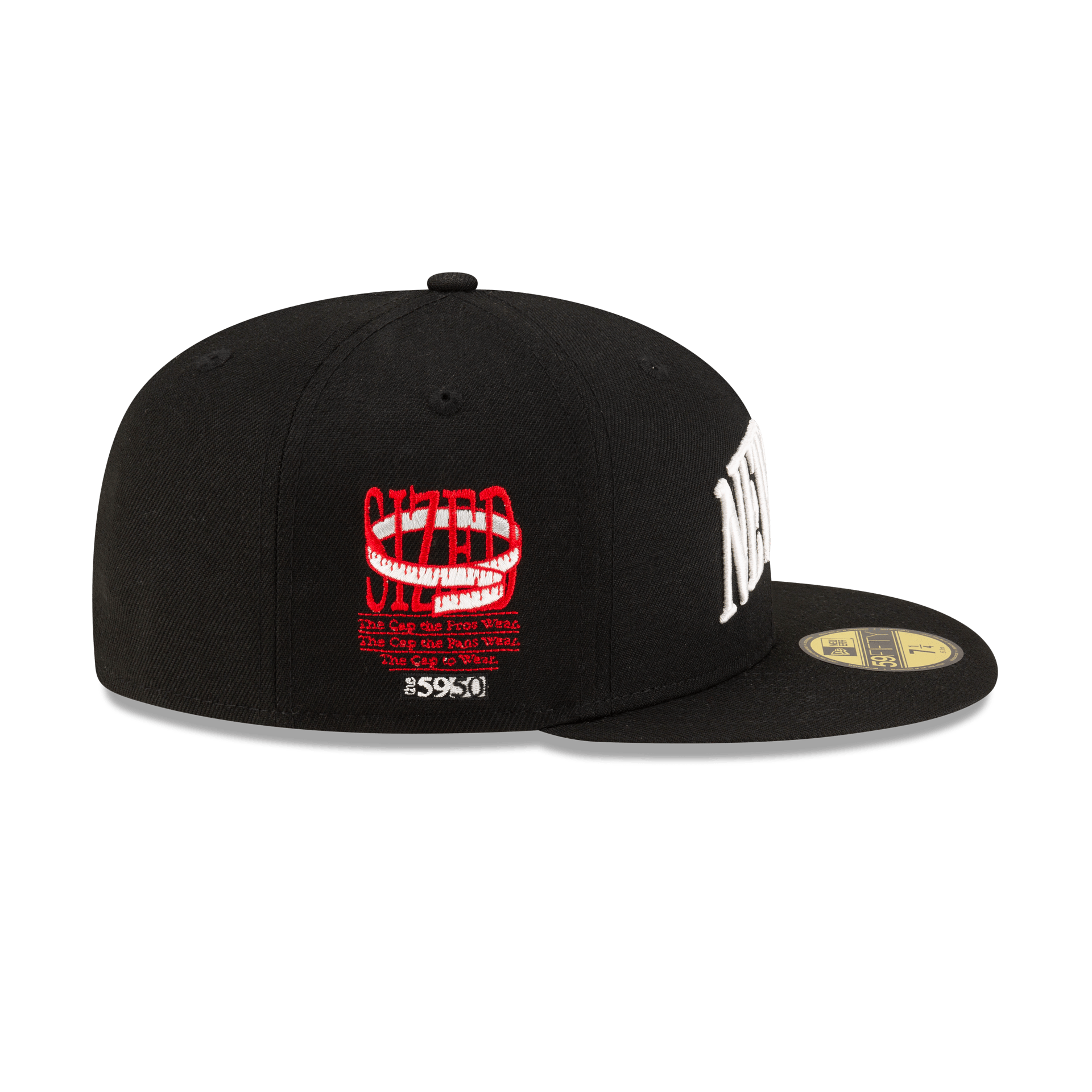 Sized Black 59FIFTY Fitted Hat - Image 5