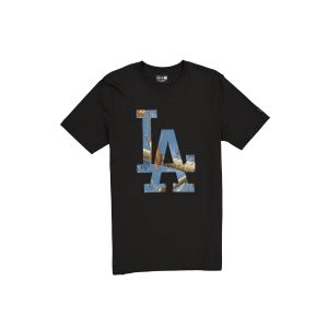 Los Angeles Dodgers Black Realtree T-Shirt