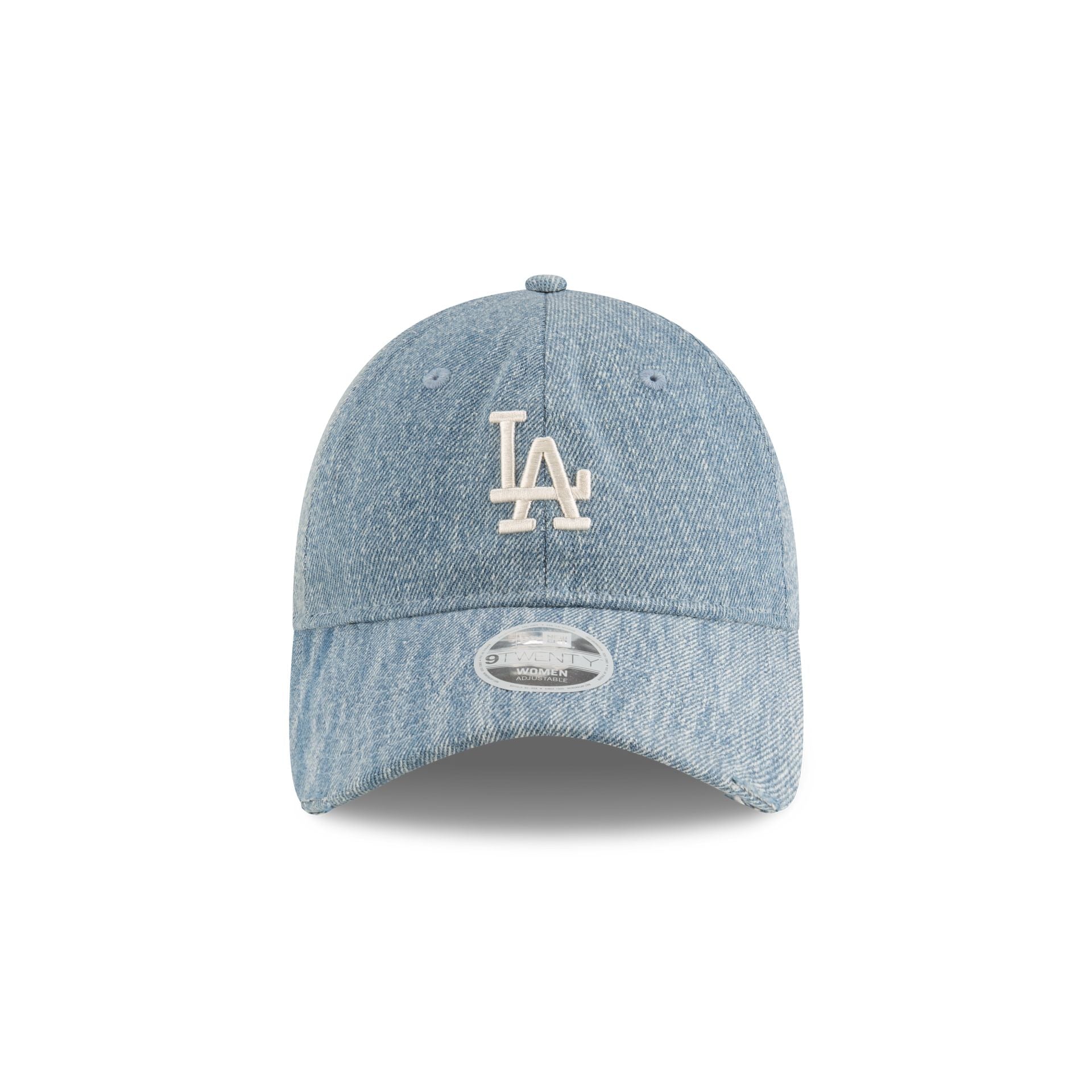 Los Angeles Dodgers Women's Acid Denim 9TWENTY Adjustable Hat - Image 2