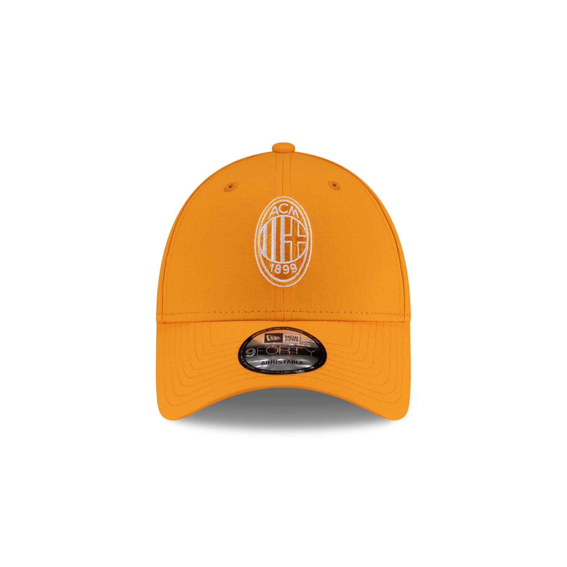 AC Milan Seasonal Bright Orange 9FORTY Adjustable Hat - Image 2