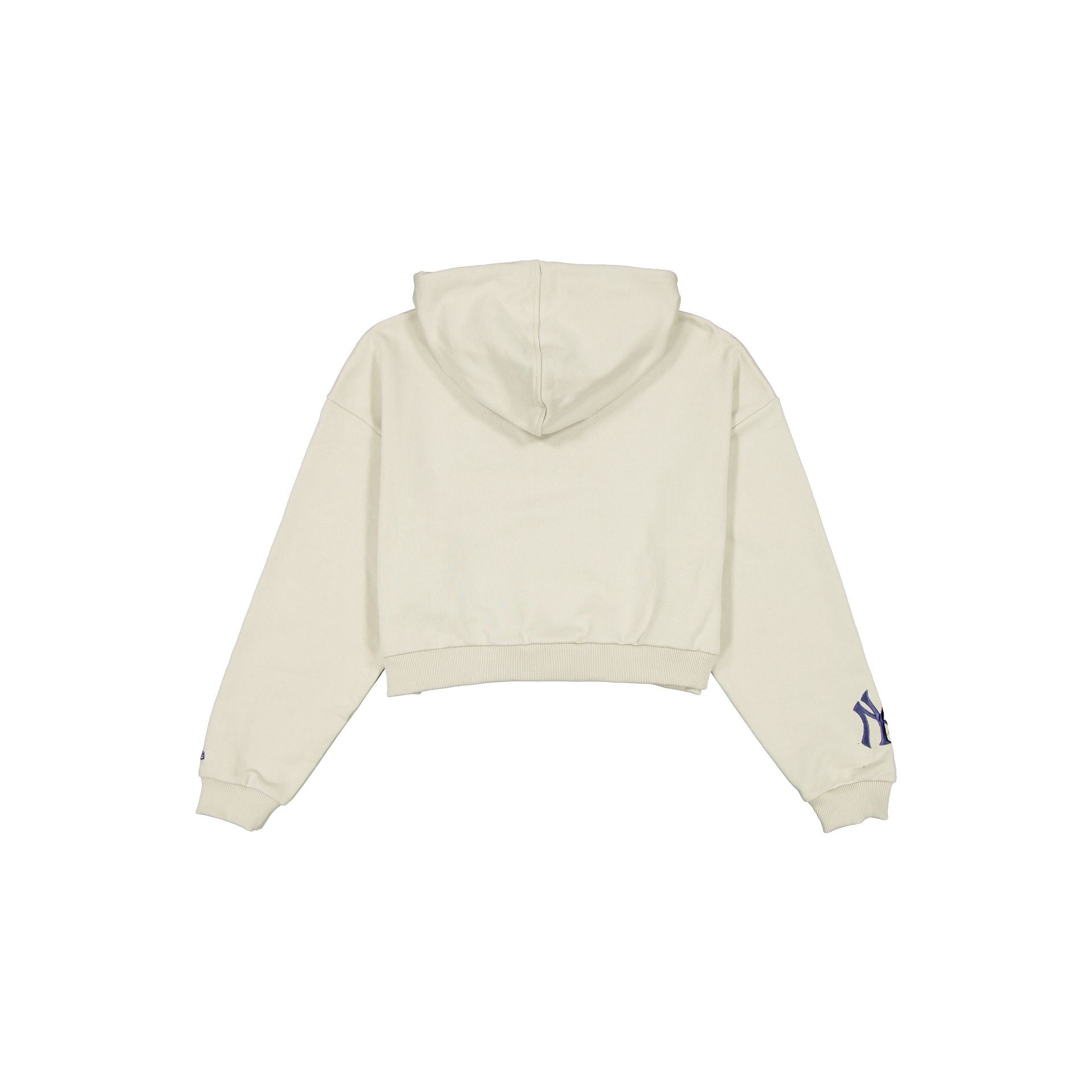 New York Yankees Women's Cropped Floral Stone Hoodie - Image 2