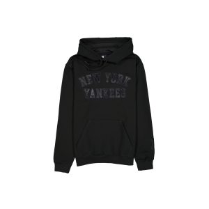 New York Yankees Black on Black Logo Select Hoodie