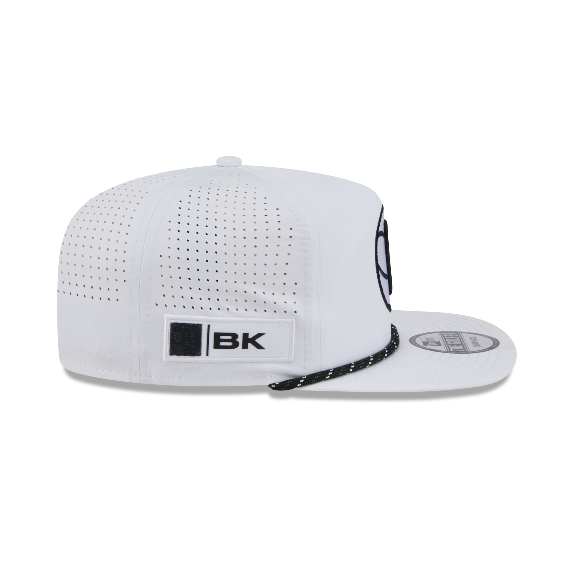 Brooklyn Nets Optic White Performance Rope Golfer Hat - Image 5