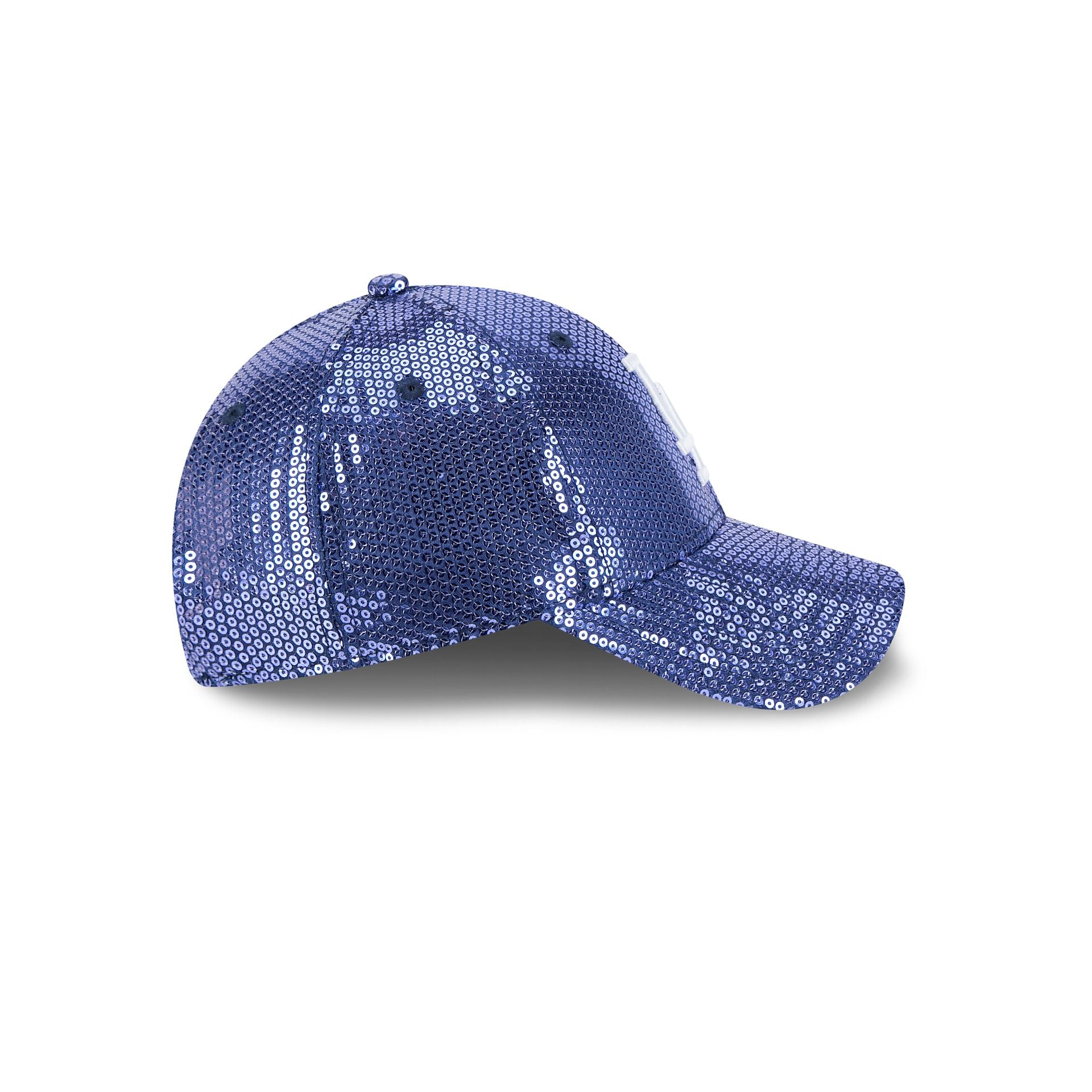 Los Angeles Dodgers Sequin Women's 9FORTY Adjustable Hat - Image 5