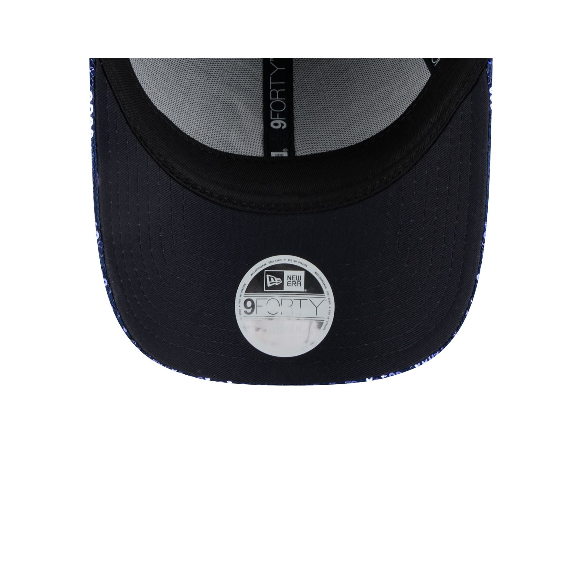 Atlanta Braves Sequin Women's 9FORTY Adjustable Hat - Image 7