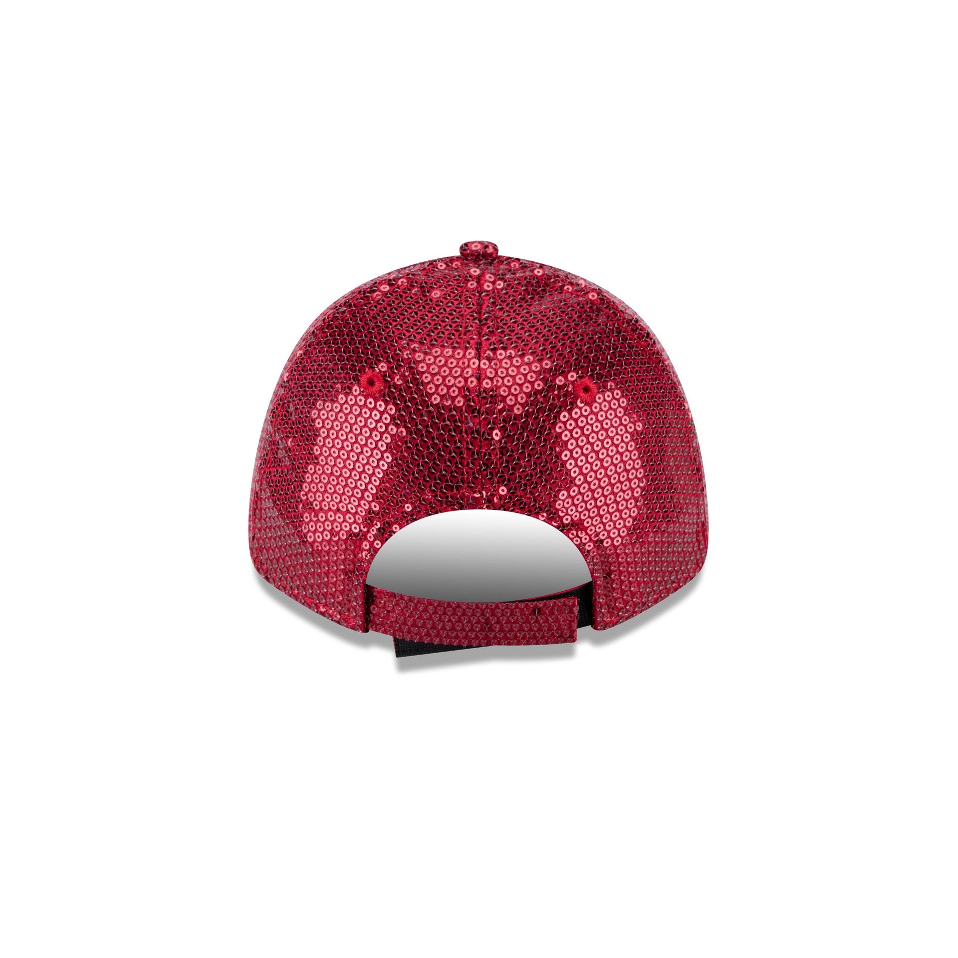 Kansas City Chiefs Sequin Women's 9FORTY Adjustable Hat - Image 6