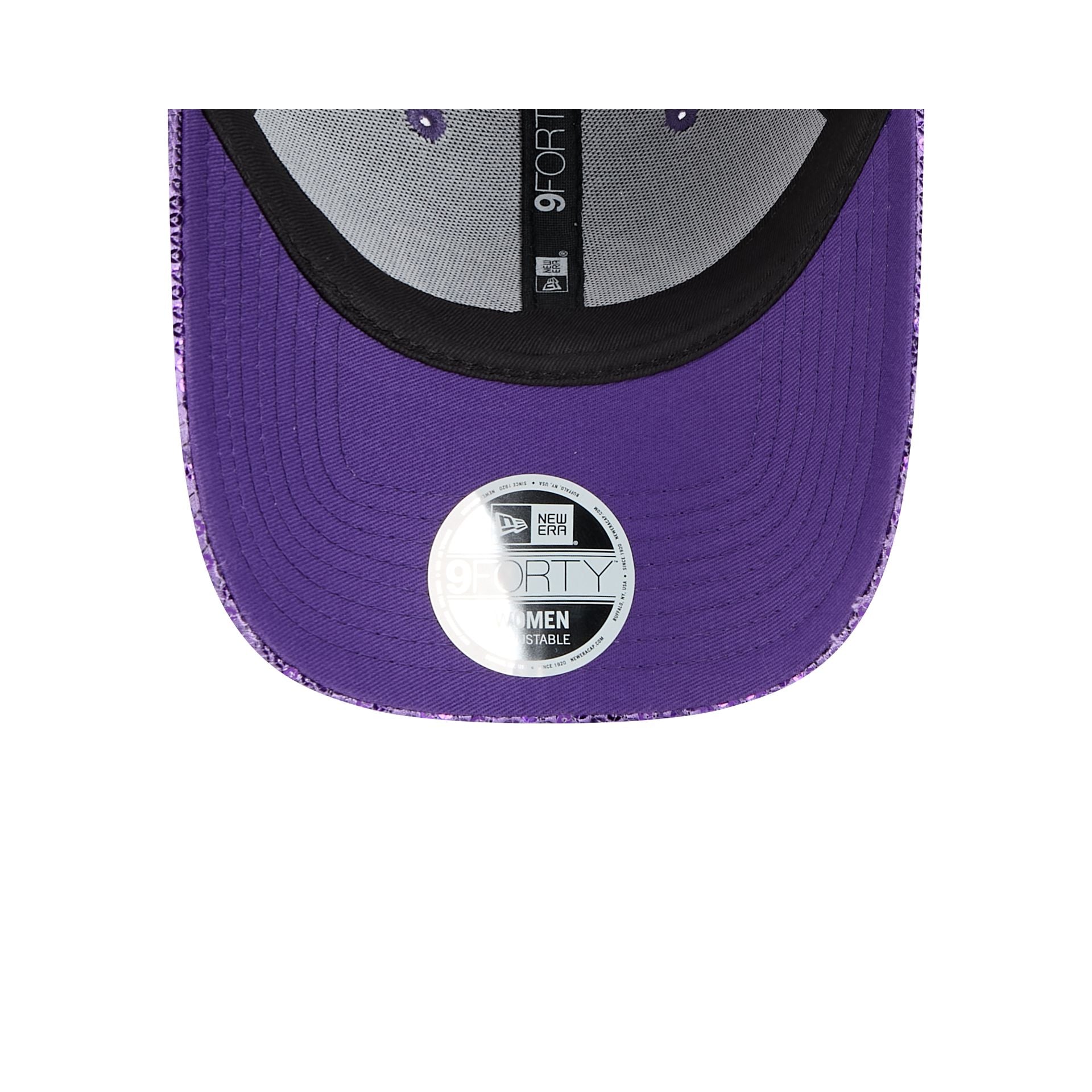 Los Angeles Lakers Sequin Women's 9FORTY Adjustable Hat - Image 7