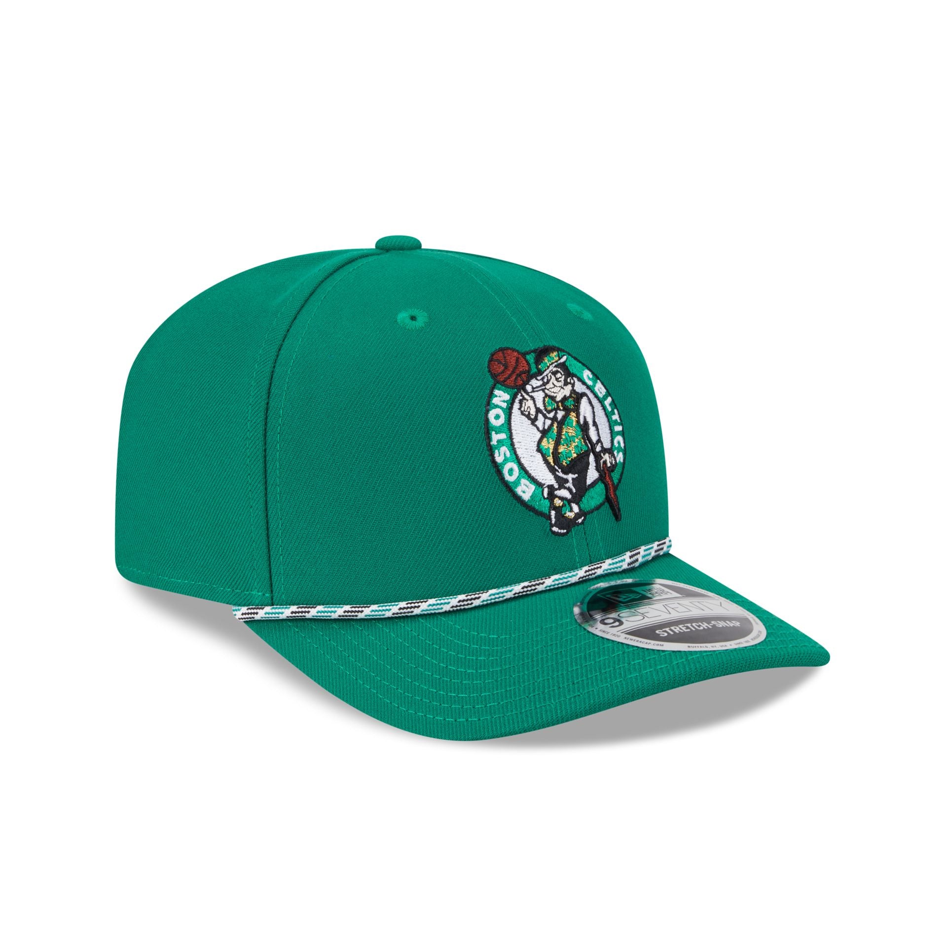 Boston Celtics Multi Rope 9SEVENTY Stretch-Snap Hat - Image 3