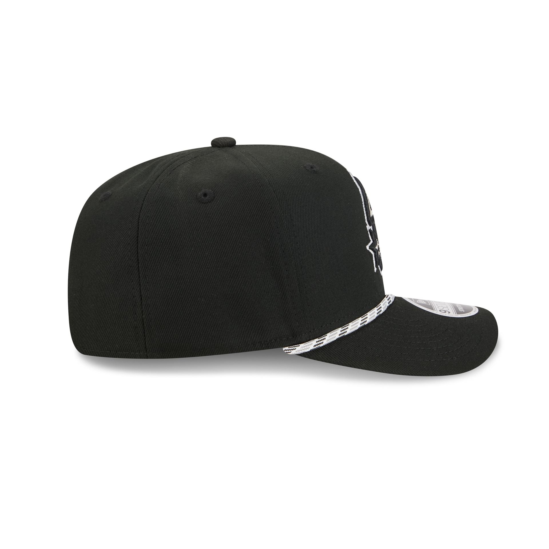 San Antonio Spurs Multicolor Rope 9SEVENTY Stretch-Snap Hat - Image 5