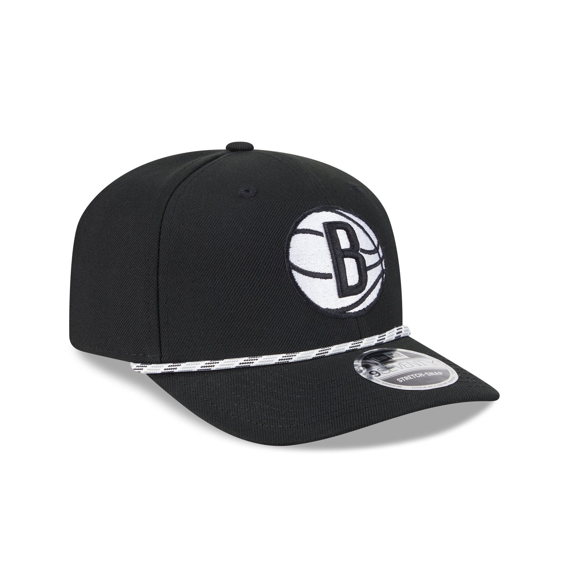 Brooklyn Nets Multi Rope 9SEVENTY Stretch-Snap Hat - Image 3