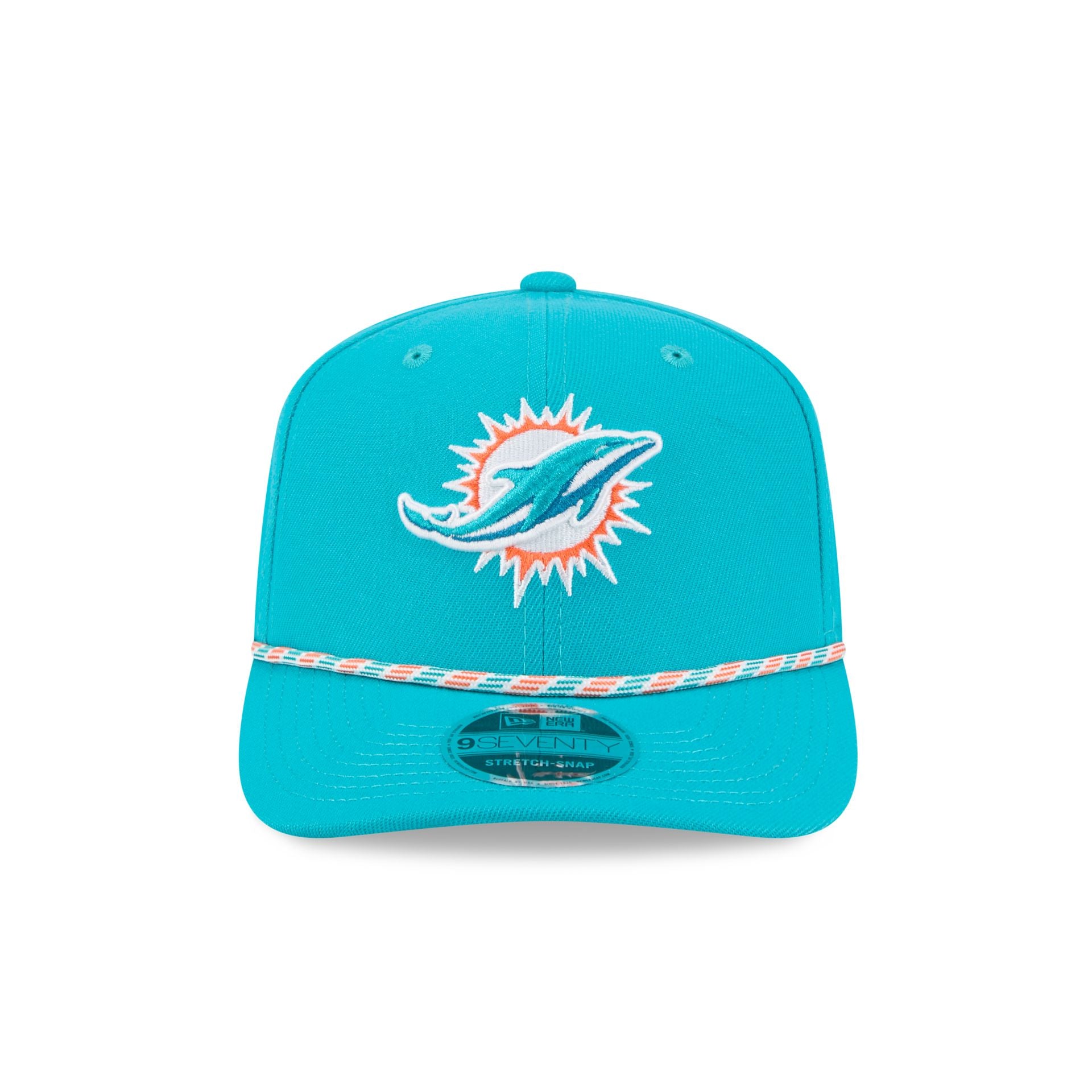 Miami Dolphins Multi Rope 9SEVENTY Stretch-Snap Hat - Image 2