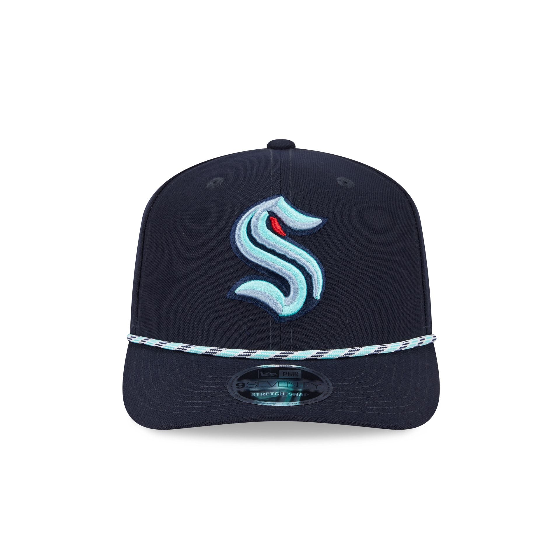 Seattle Kraken Multicolor Rope 9SEVENTY Stretch-Snap Hat - Image 2