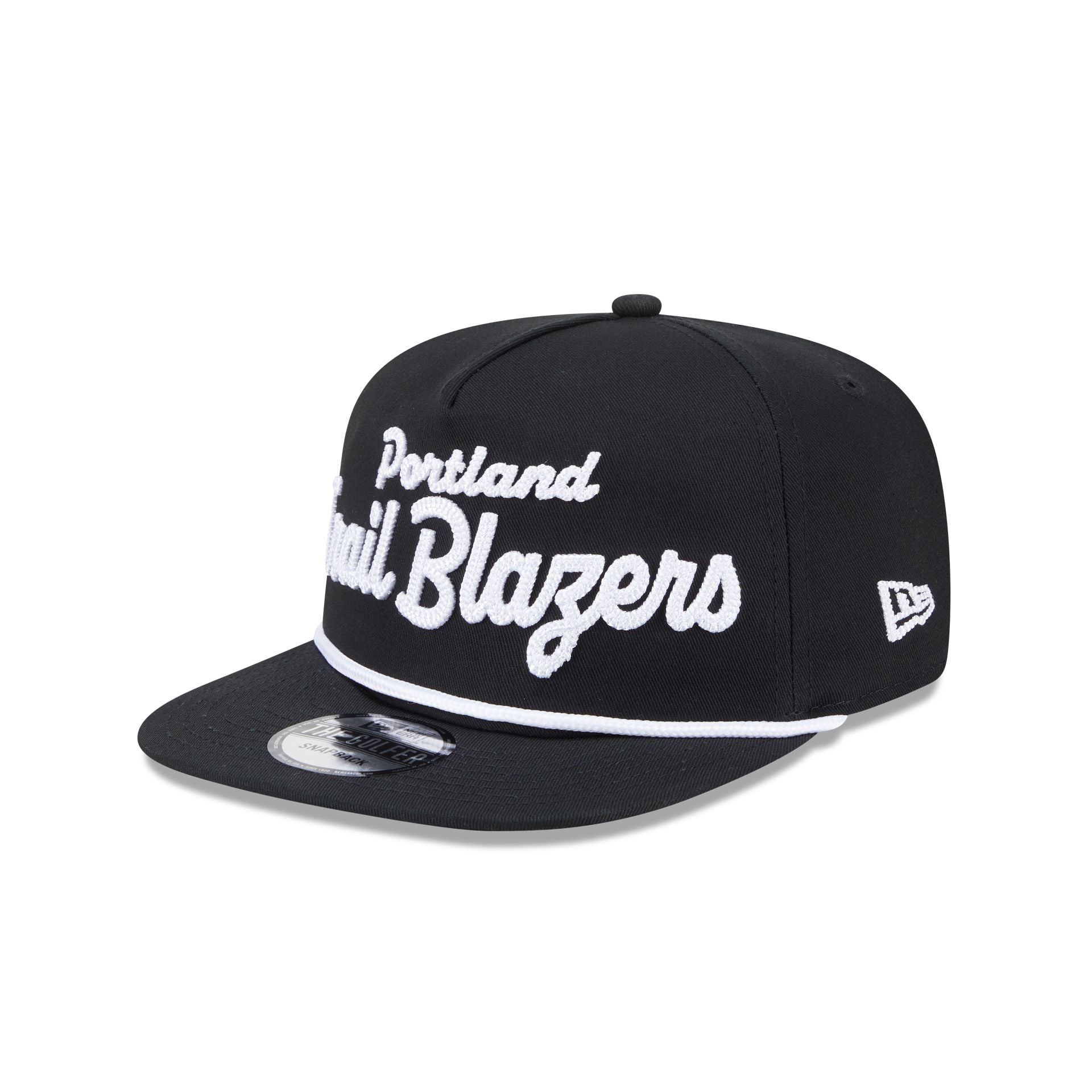 Portland Trail Blazers Team Text Golfer Hat - Image 3
