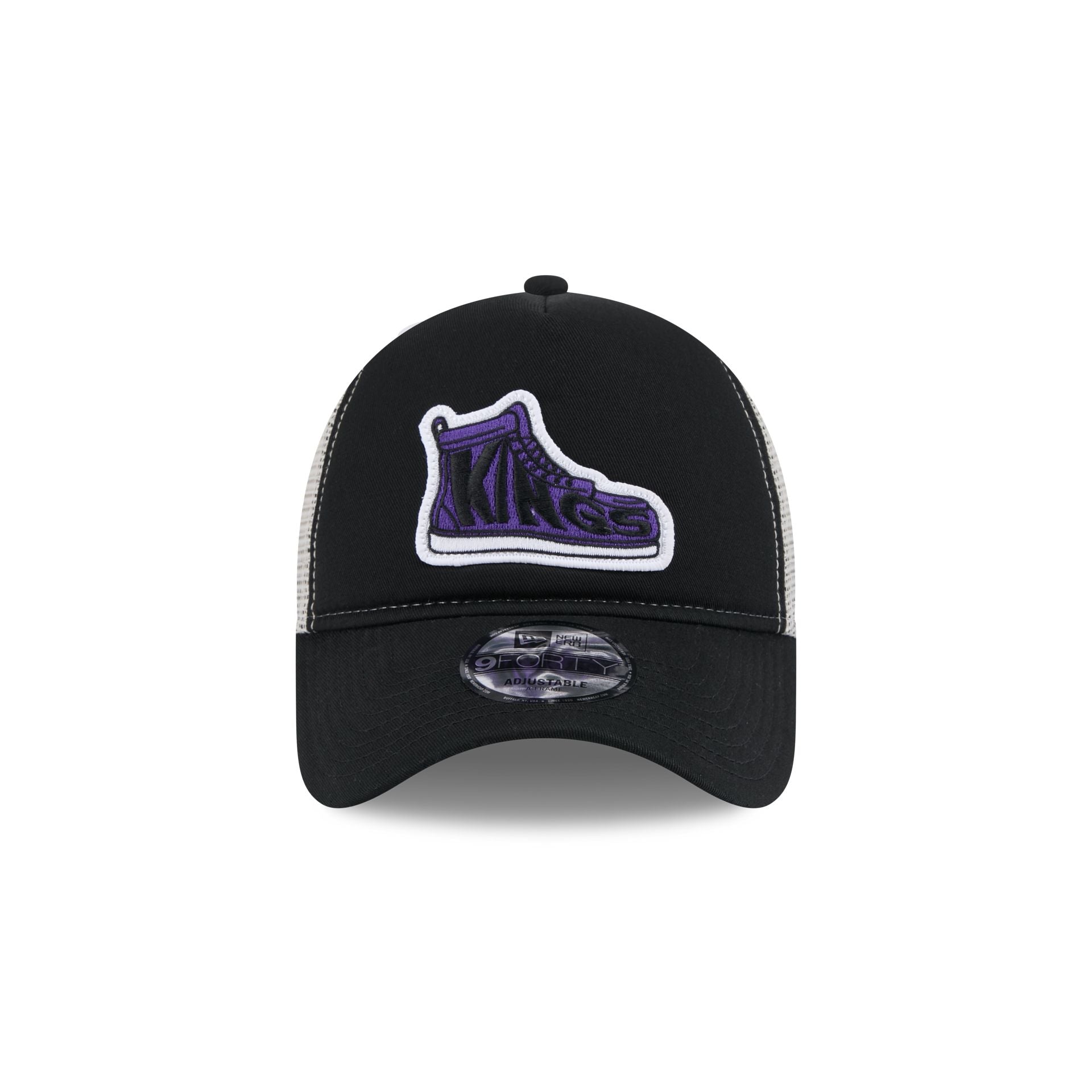 Sacramento Kings 2025 All-Star Game Fan Pack 9FORTY A-Frame Trucker Hat - Image 2