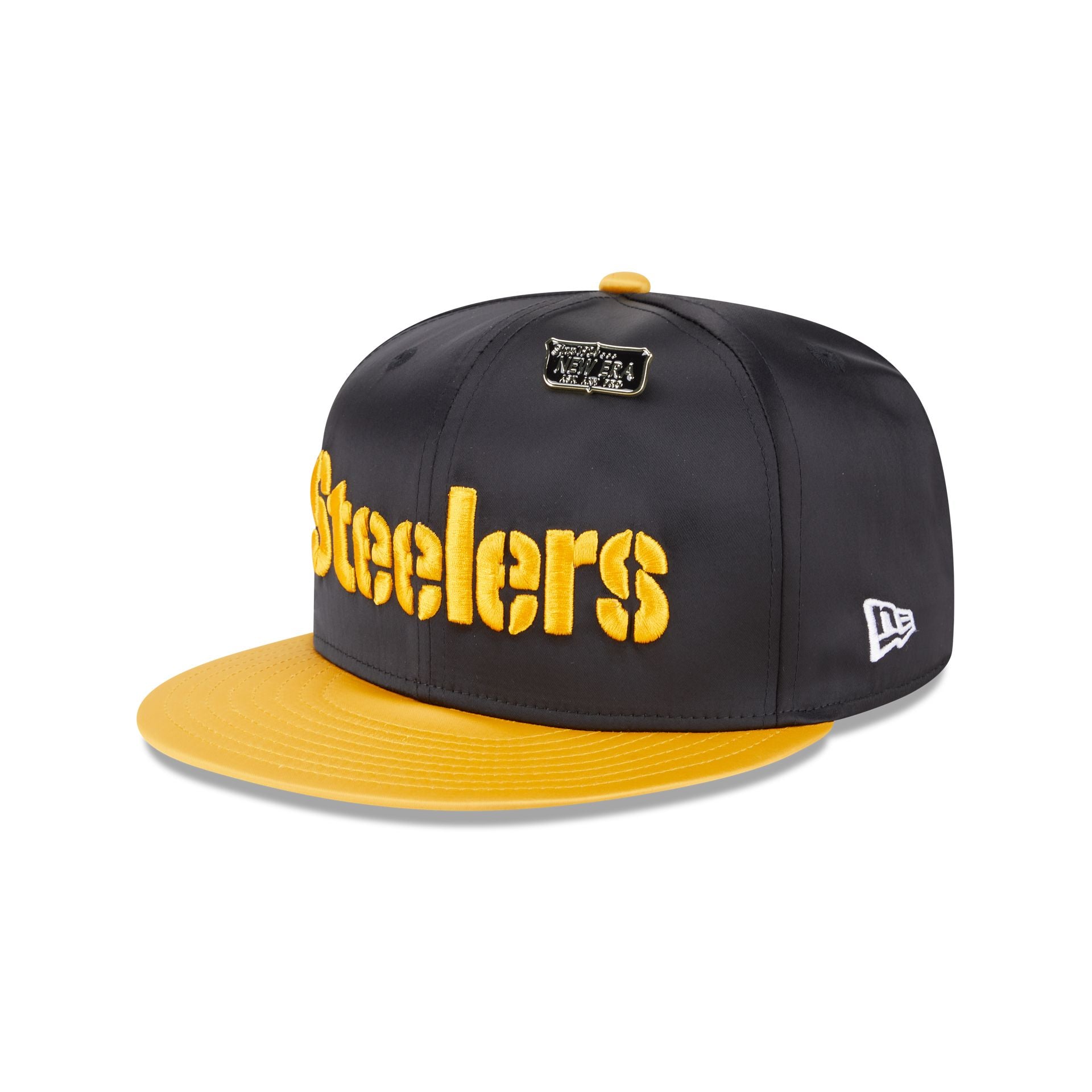 Pittsburgh Steelers Spring Satin 59FIFTY Fitted Hat - Image 3