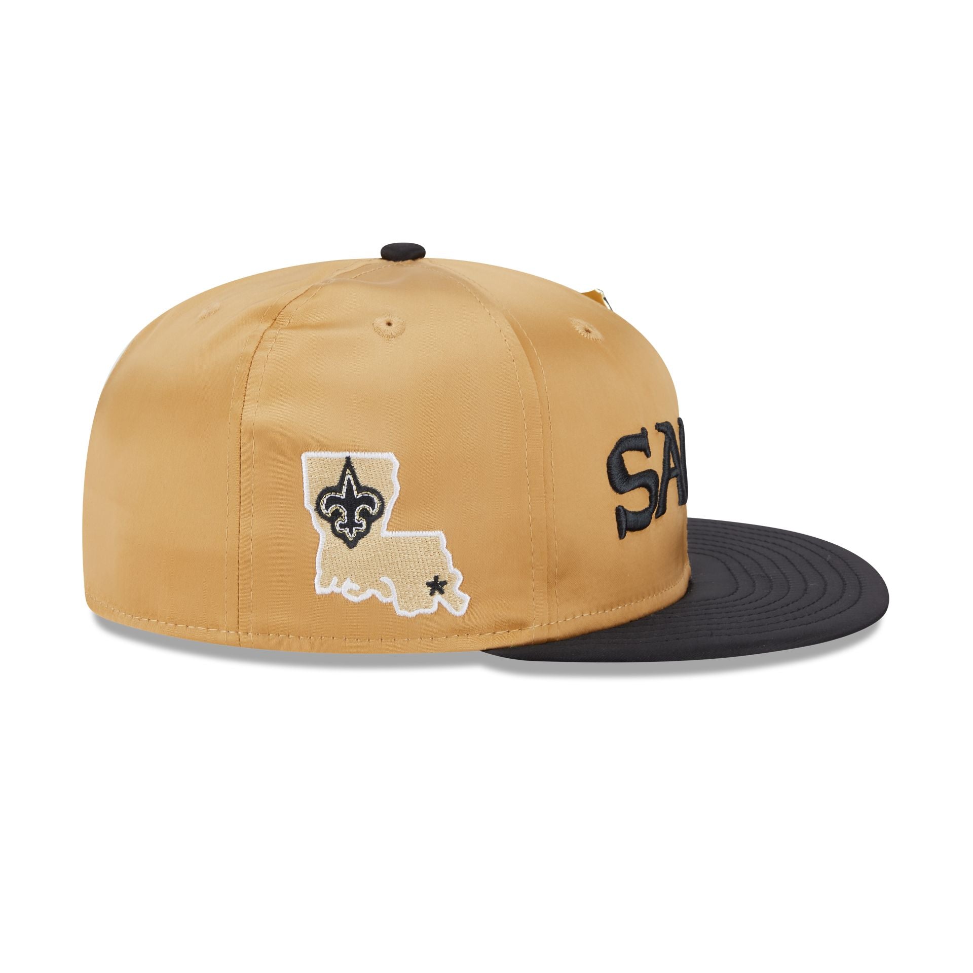 New Orleans Saints Spring Satin 59FIFTY Fitted Hat - Image 4
