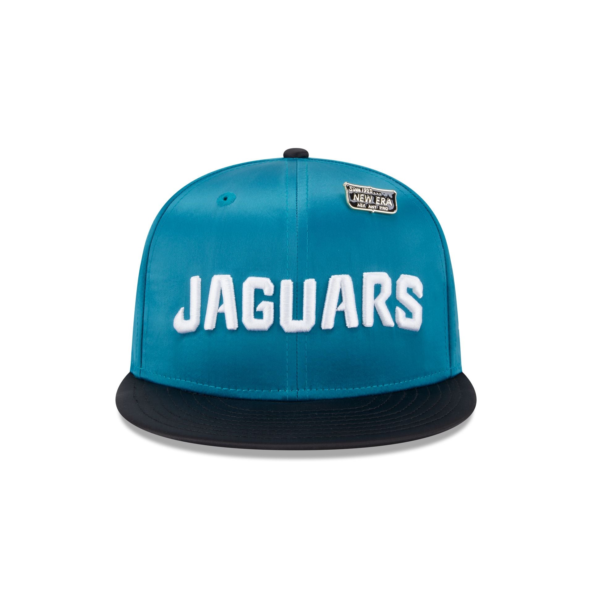Jacksonville Jaguars Spring Satin 59FIFTY Fitted Hat - Image 2