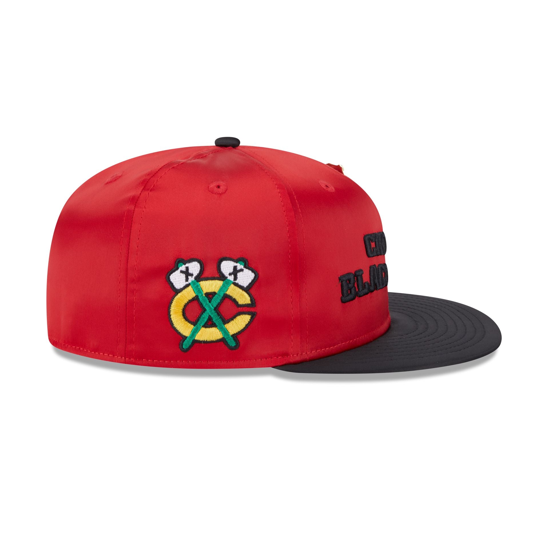 Chicago Blackhawks Spring Satin 59FIFTY Fitted Hat - Image 4