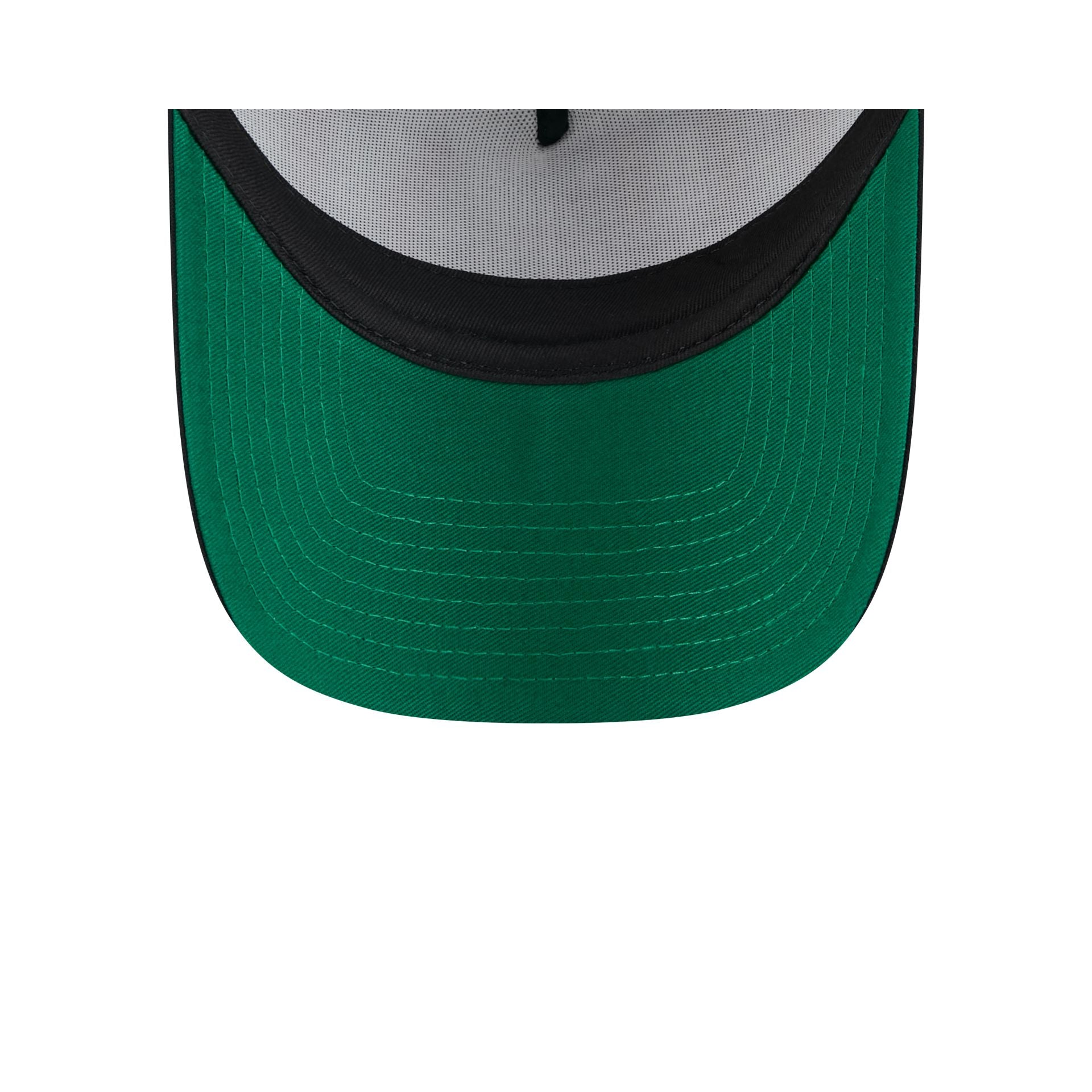 Miami Heat Distressed 9FORTY A-Frame Trucker Hat - Image 7