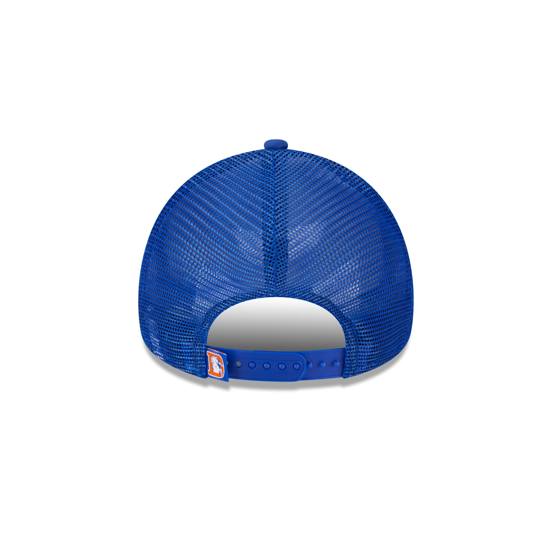 Denver Broncos Distressed 9FORTY A-Frame Trucker Hat - Image 6