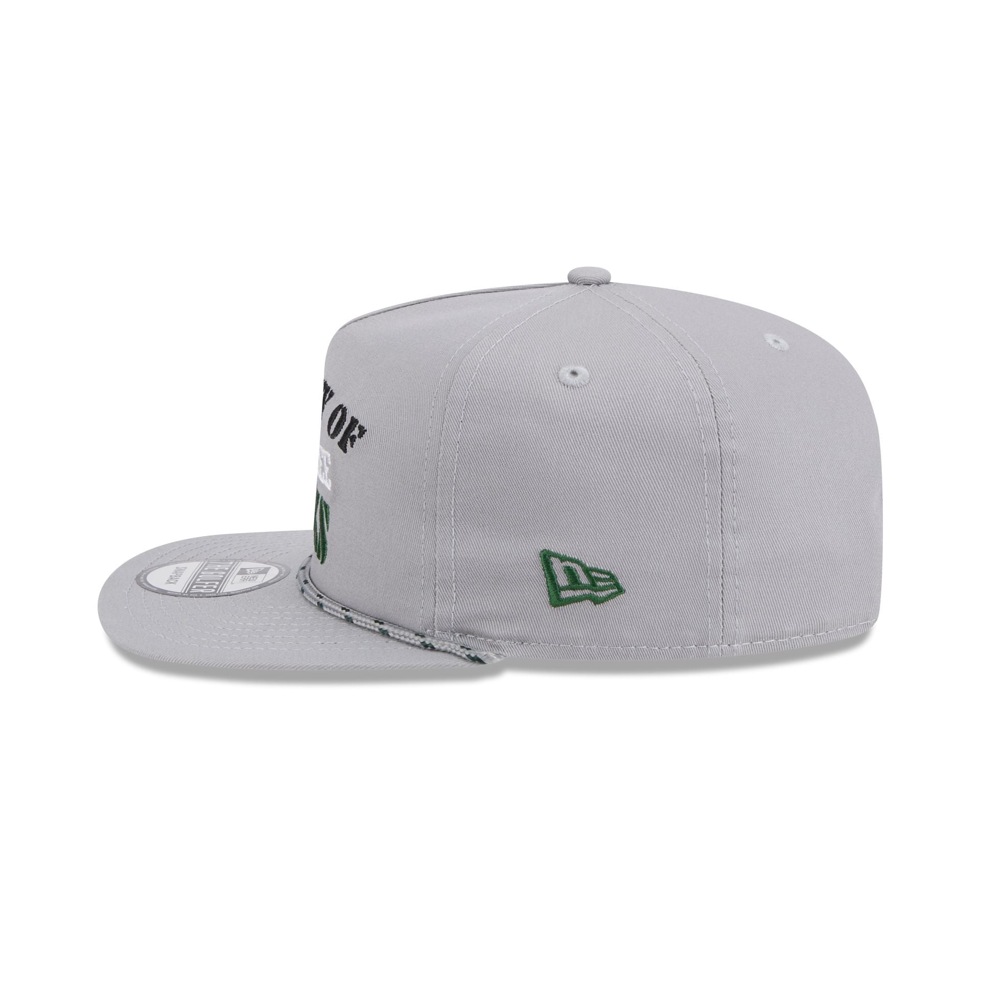 Milwaukee Bucks Vintage Gray Rope Golfer Hat - Image 5