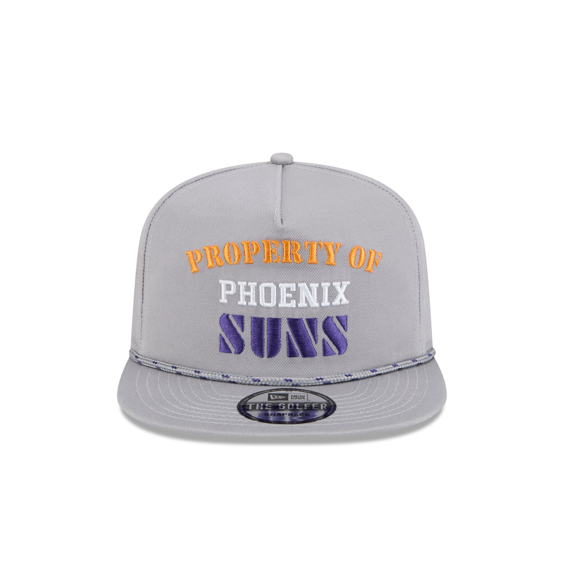 Phoenix Suns Vintage Gray Rope Golfer Hat - Image 2