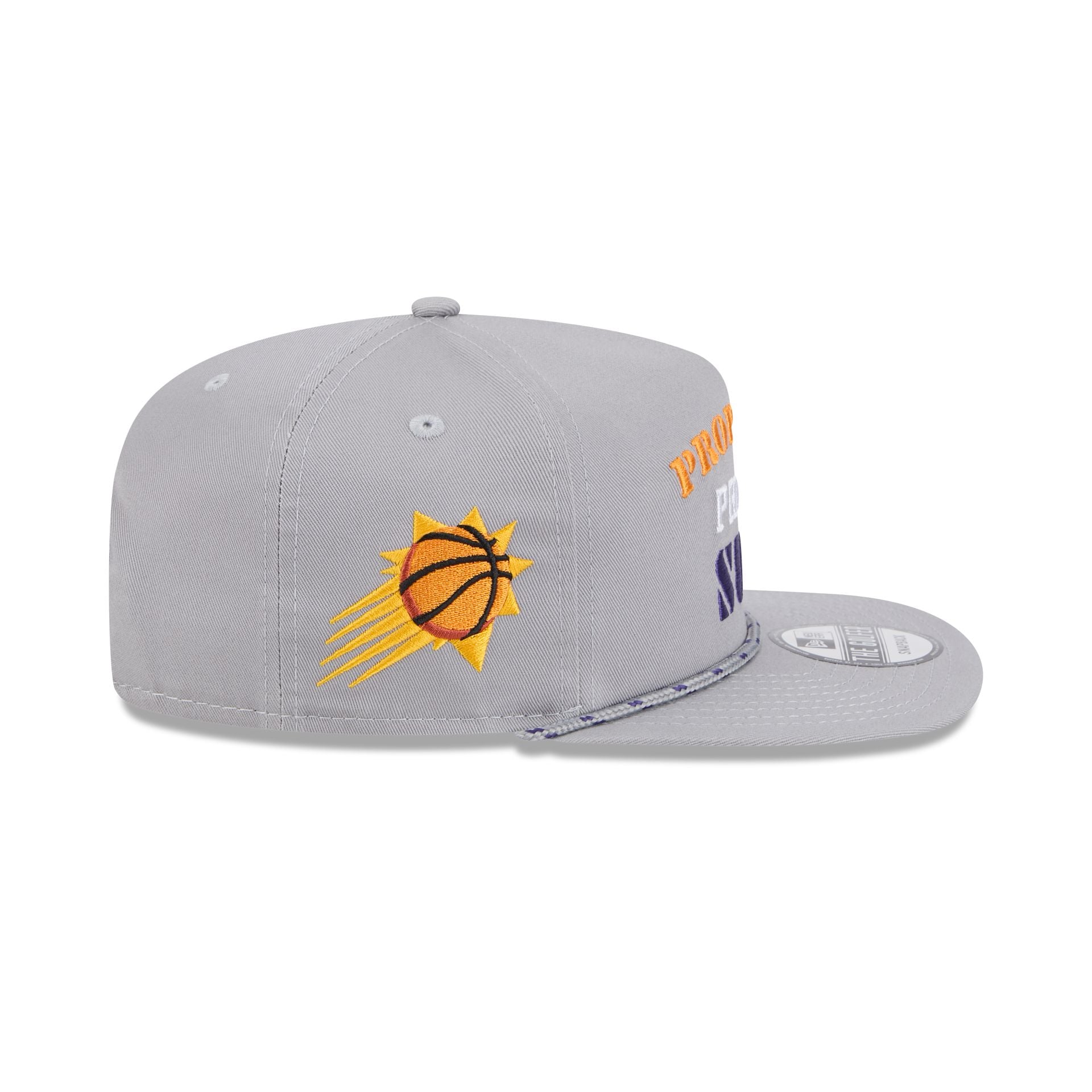 Phoenix Suns Vintage Gray Rope Golfer Hat - Image 4