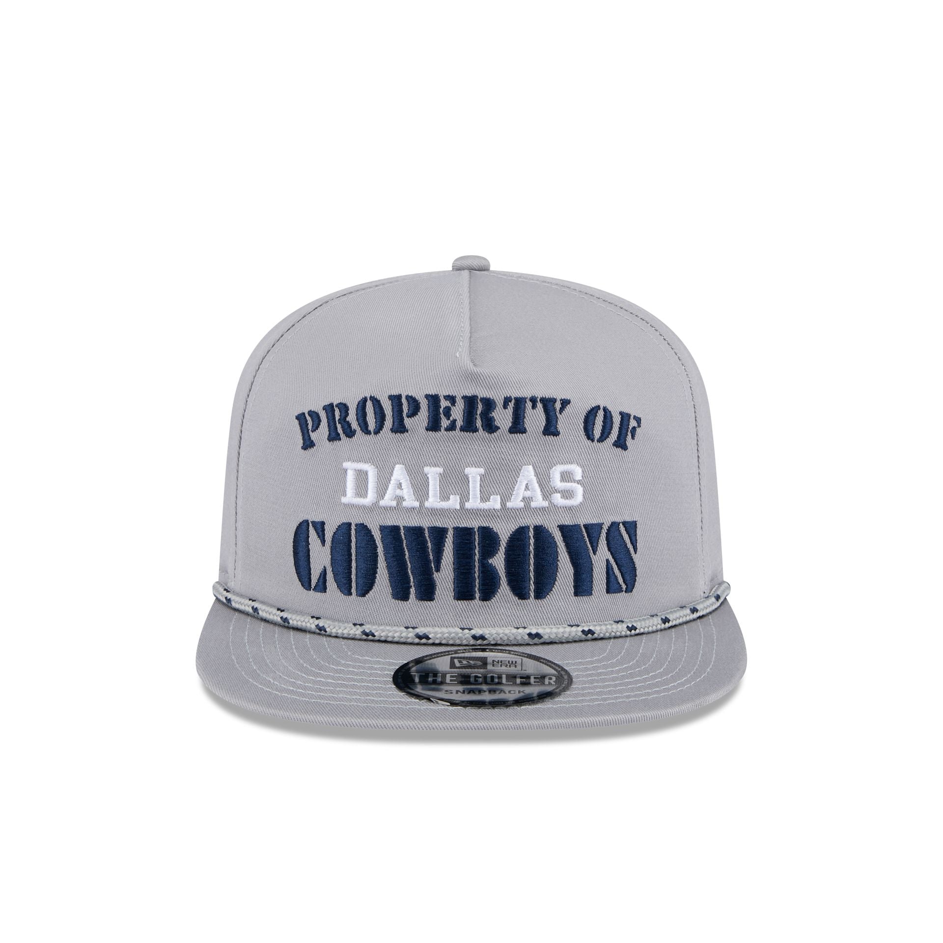 Dallas Cowboys Vintage Gray Rope Golfer Hat - Image 2