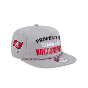 Tampa Bay Buccaneers Vintage Gray Rope Golfer Hat