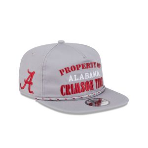 Alabama Crimson Tide Vintage Gray Rope Golfer Hat
