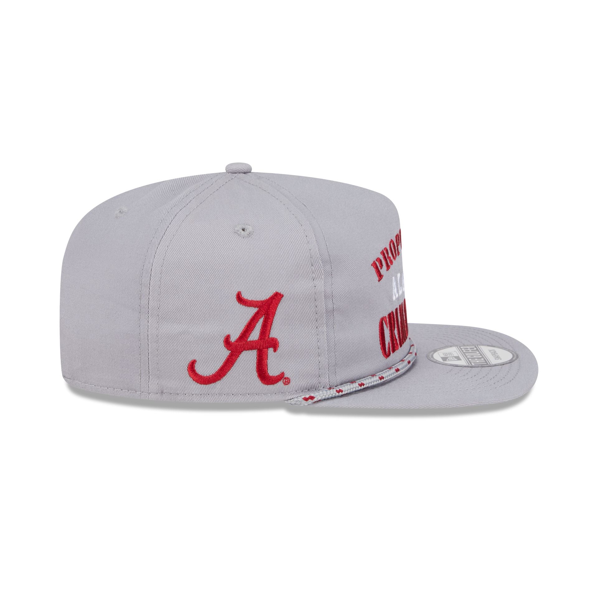 Alabama Crimson Tide Vintage Gray Rope Golfer Hat - Image 4