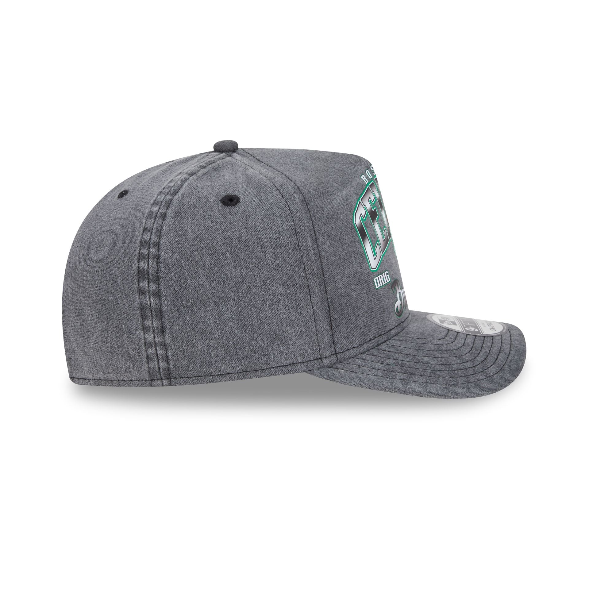 Boston Celtics Washed 9FIFTY A-Frame Snapback Hat - Image 5