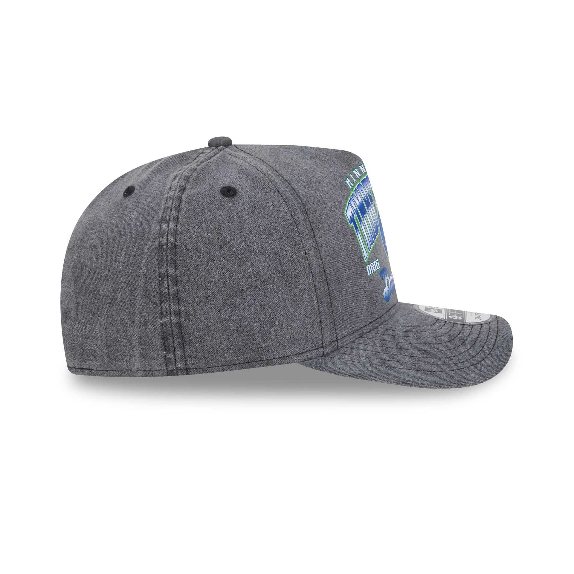 Minnesota Timberwolves Washed 9FIFTY A-Frame Snapback Hat - Image 5