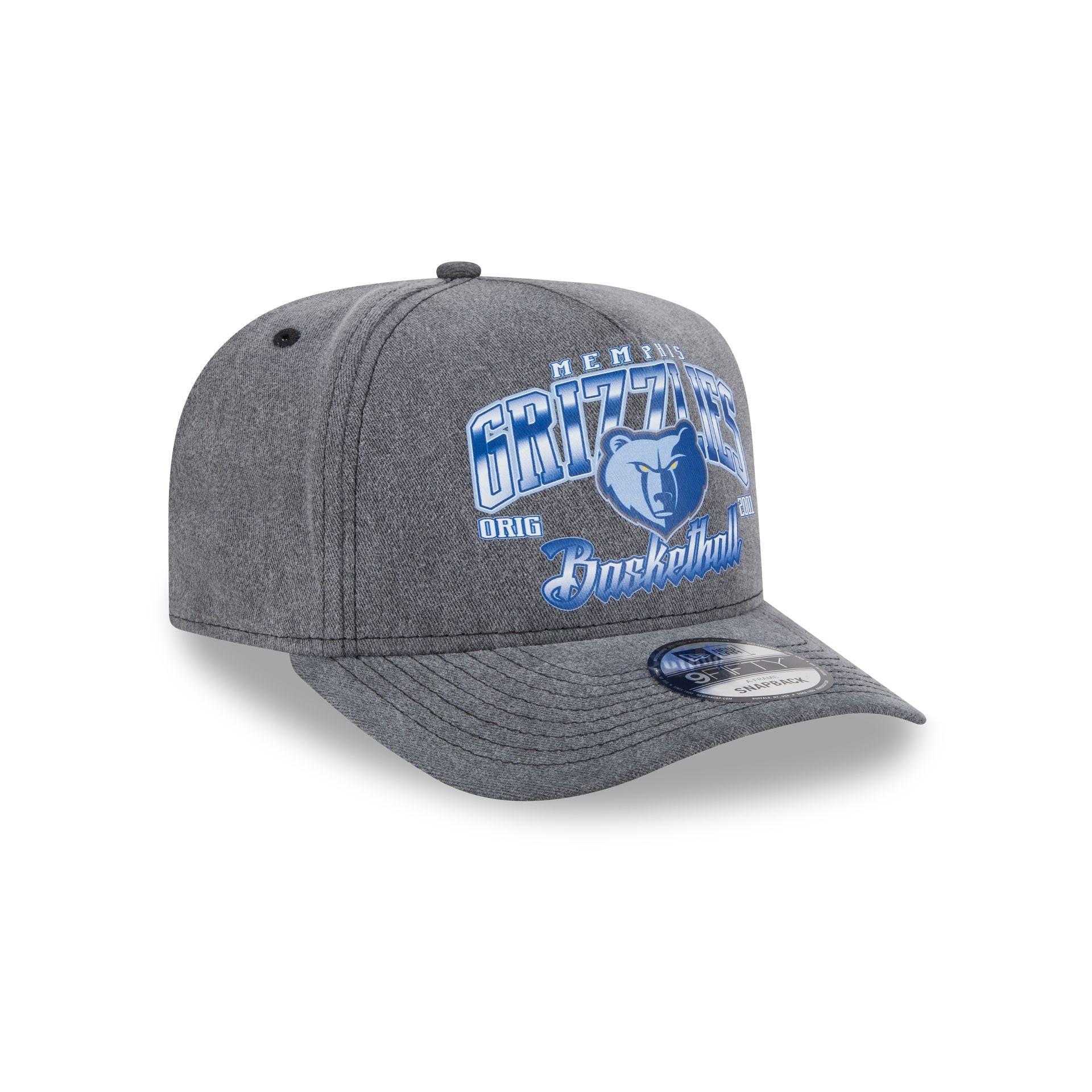 Memphis Grizzlies Washed 9FIFTY A-Frame Snapback Hat - Image 3