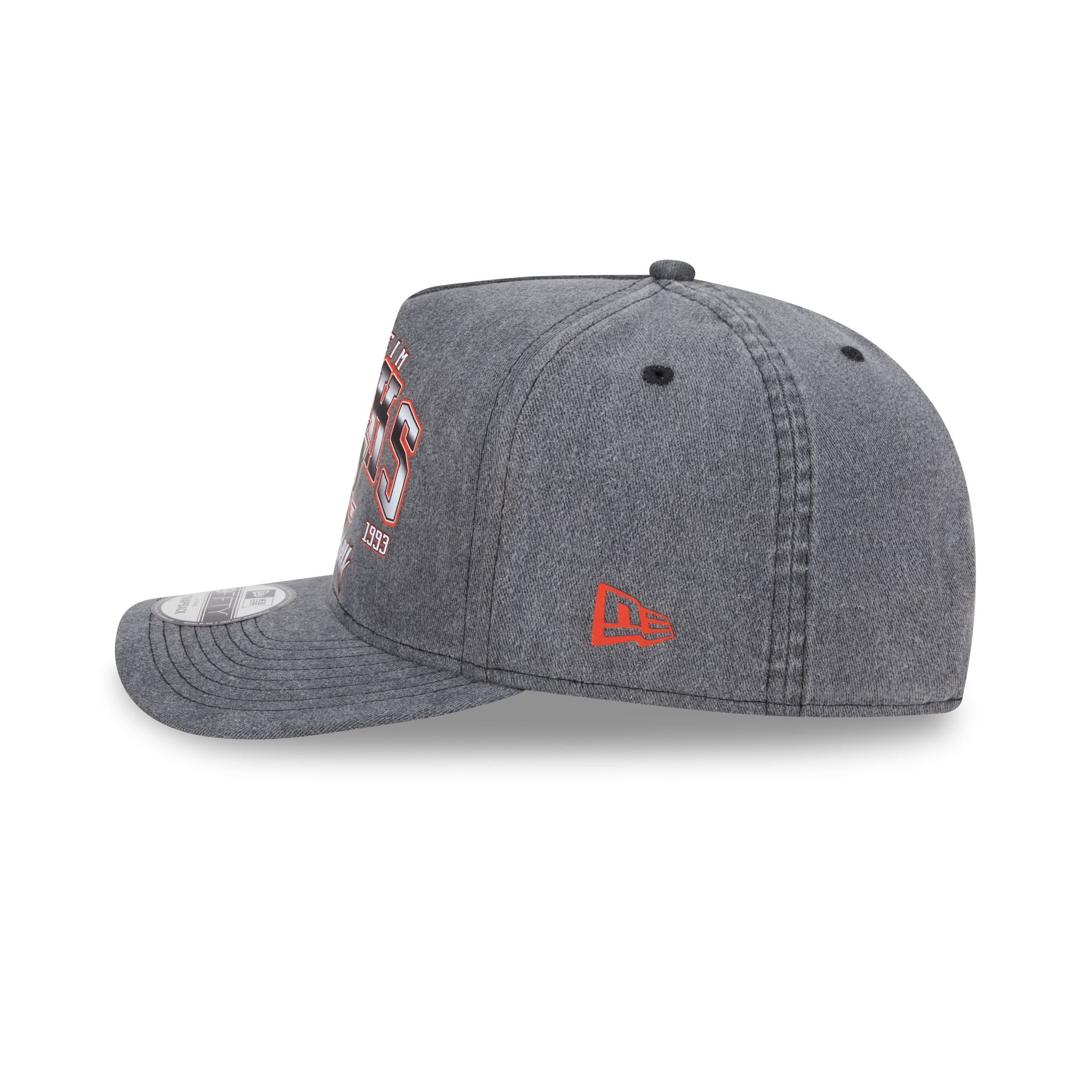 Anaheim Ducks Washed 9FIFTY A-Frame Snapback Hat - Image 4