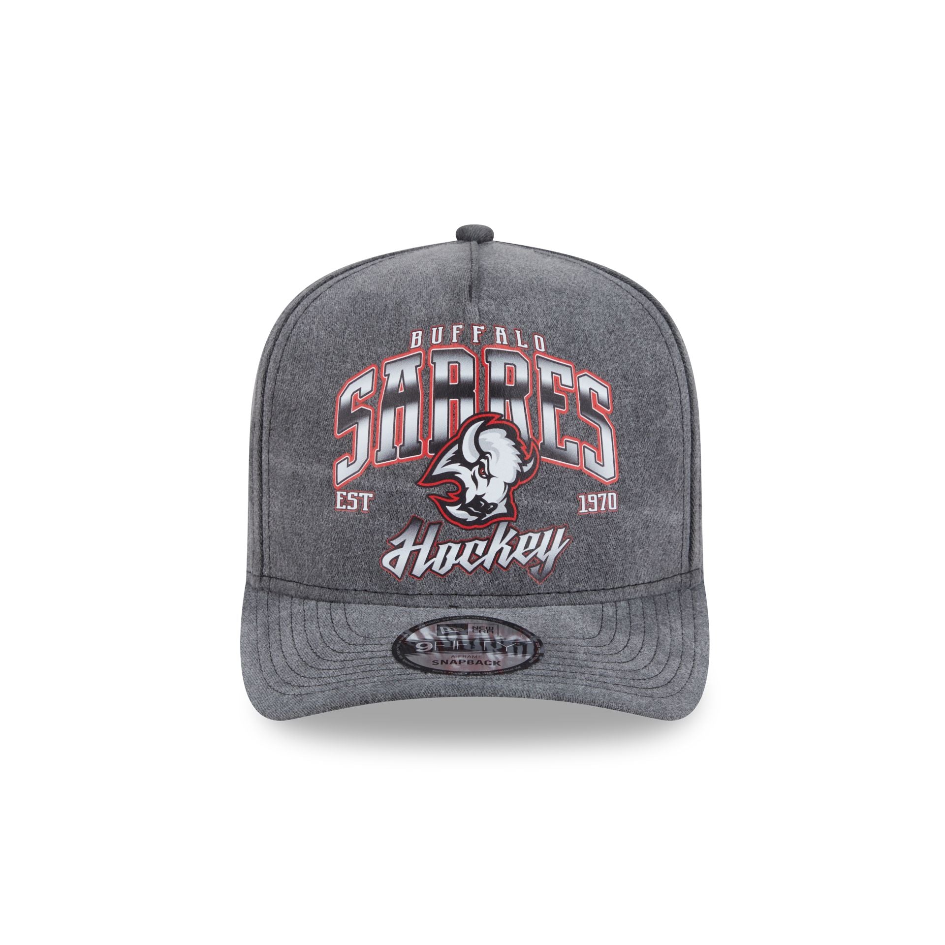 Buffalo Sabres Alternate Washed 9FIFTY A-Frame Snapback Hat - Image 2