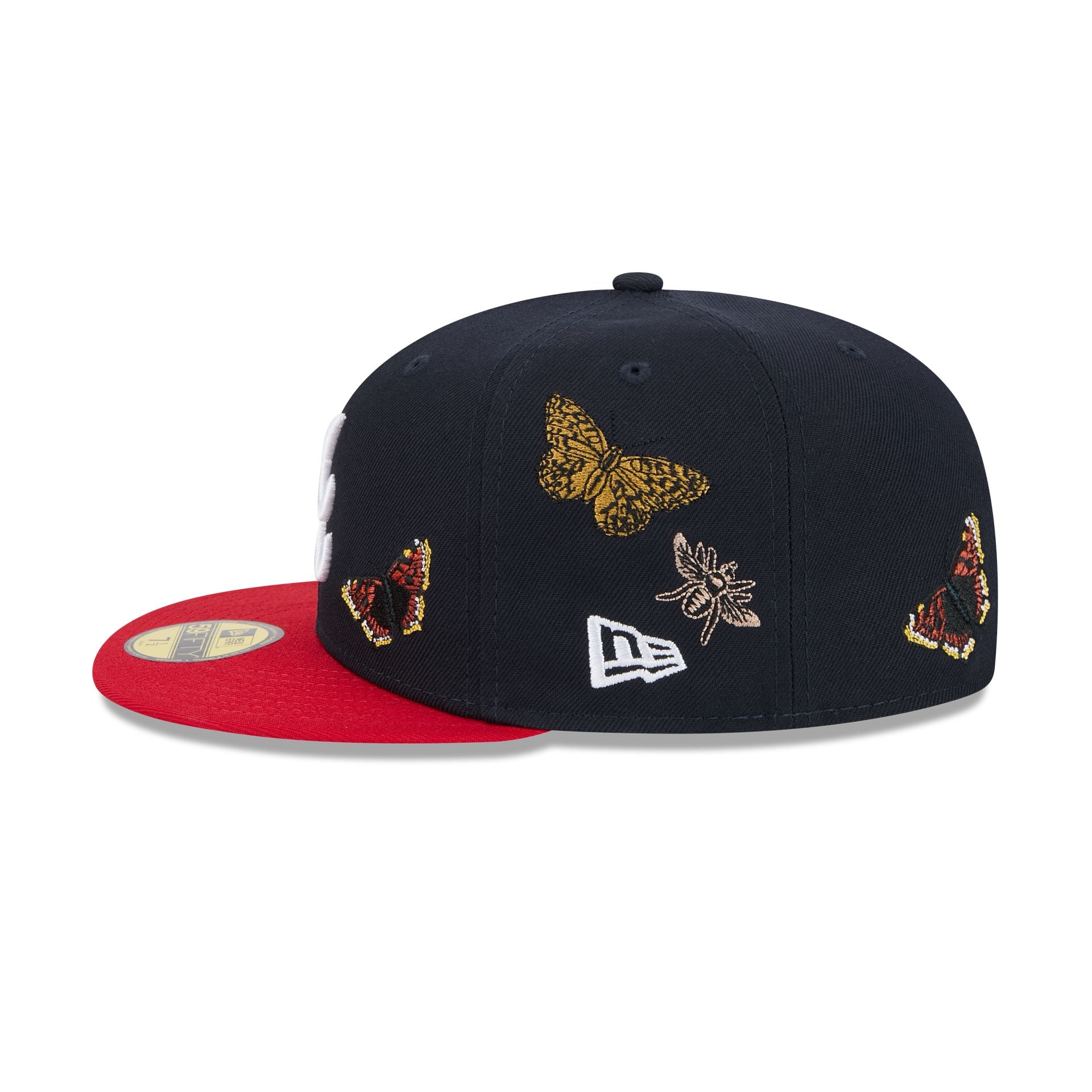 FELT x Atlanta Braves Navy 59FIFTY Fitted Hat - Image 4