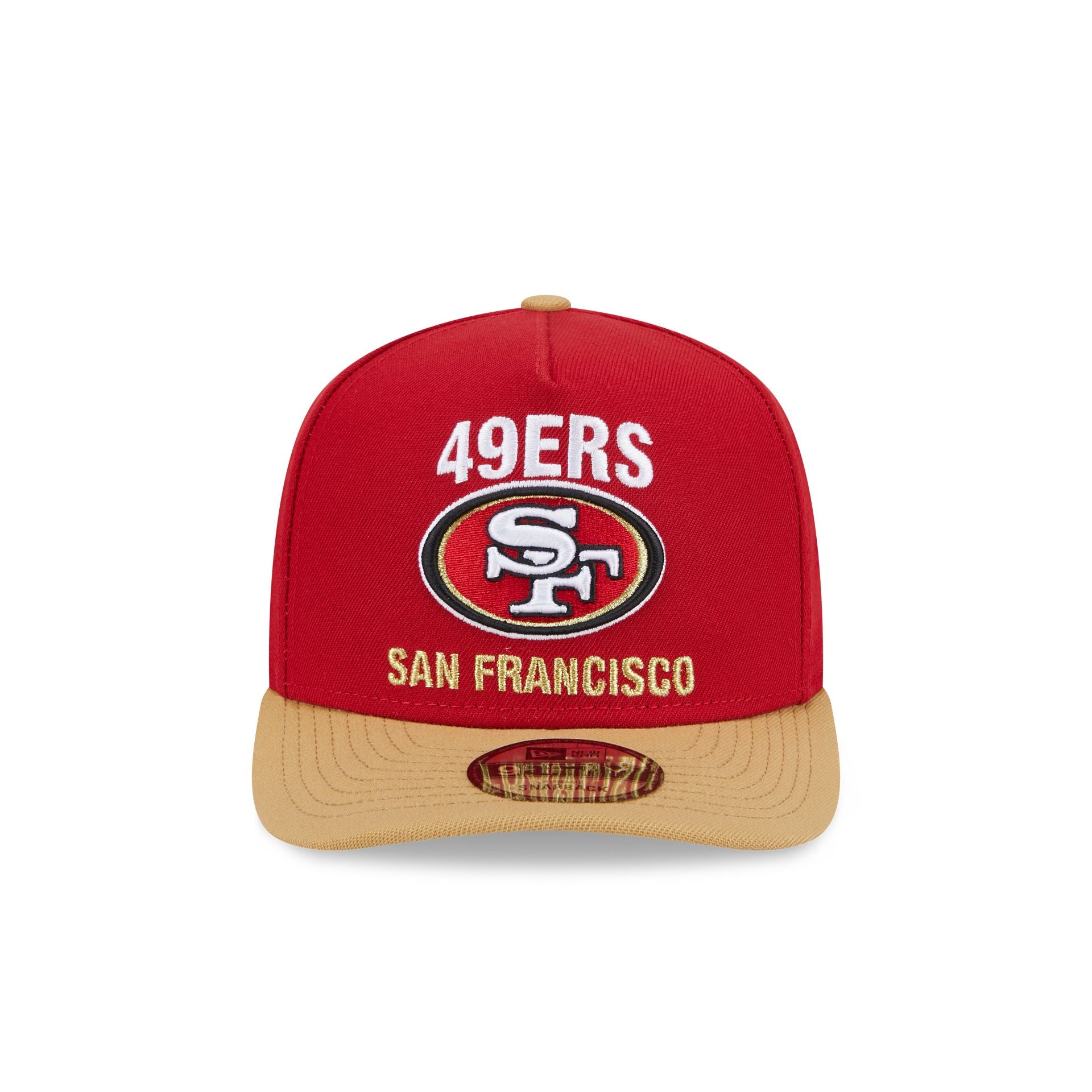 FELT x San Francisco 49ers 9FIFTY A-Frame Snapback Hat - Image 2