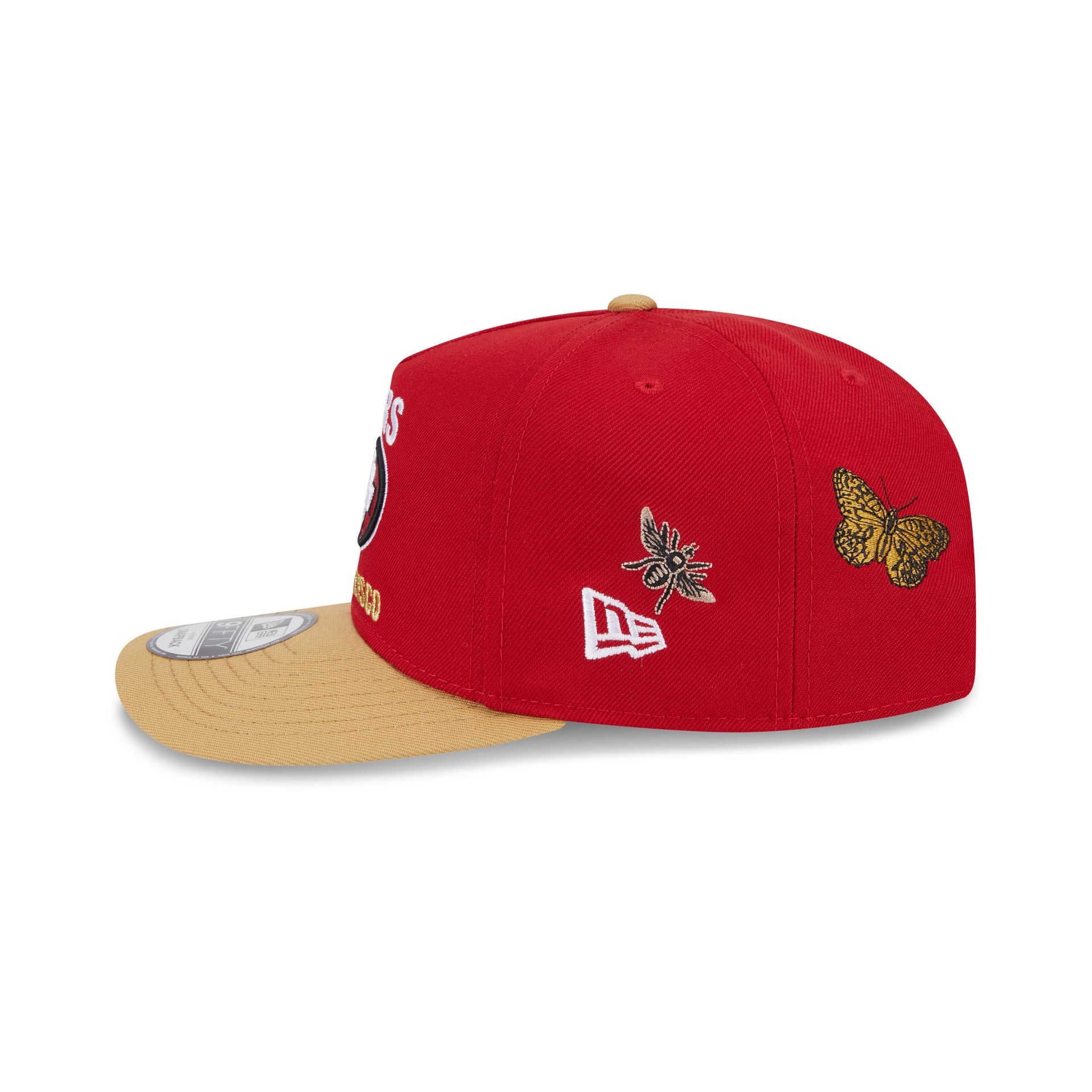 FELT x San Francisco 49ers 9FIFTY A-Frame Snapback Hat - Image 4
