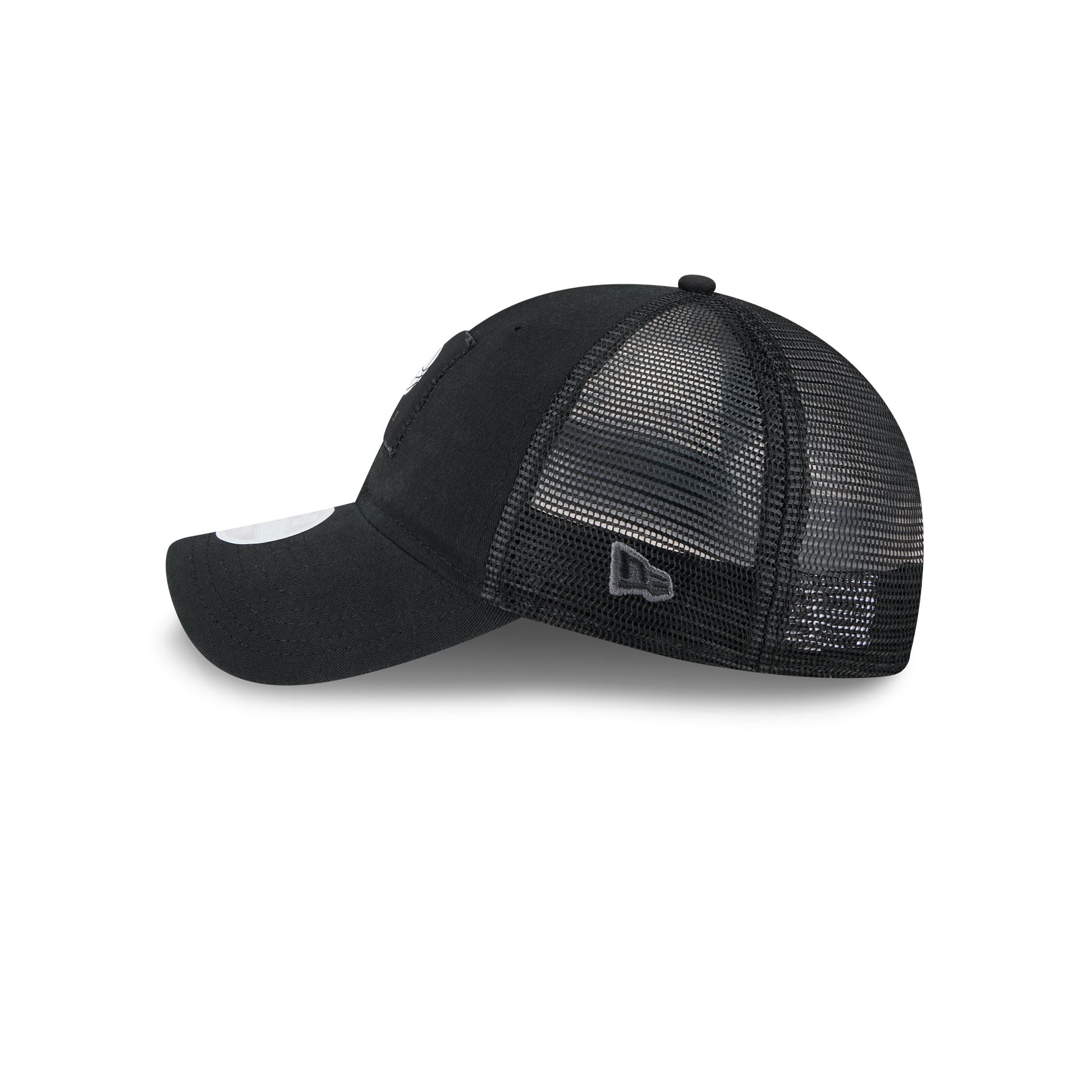 Brooklyn Nets Women's Square Stitch 9TWENTY Trucker Hat - Image 4