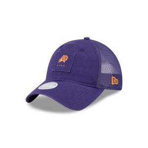 Phoenix Suns Women's Square Stitch 9TWENTY Trucker Hat