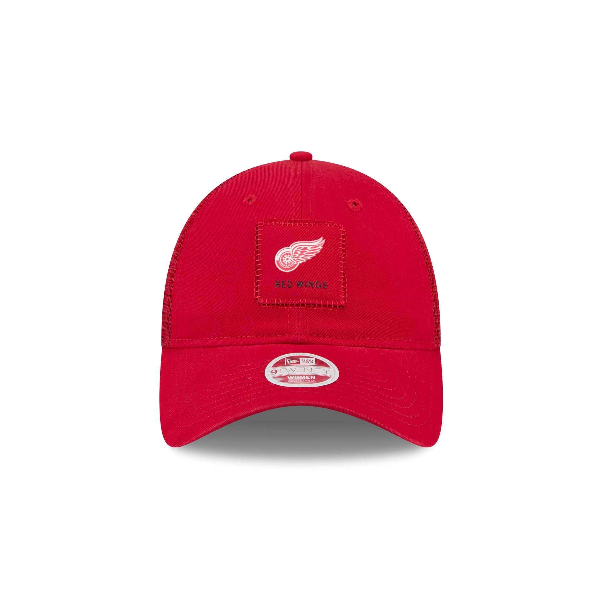 Detroit Red Wings Women's Square Stitch 9TWENTY Trucker Hat - Image 2