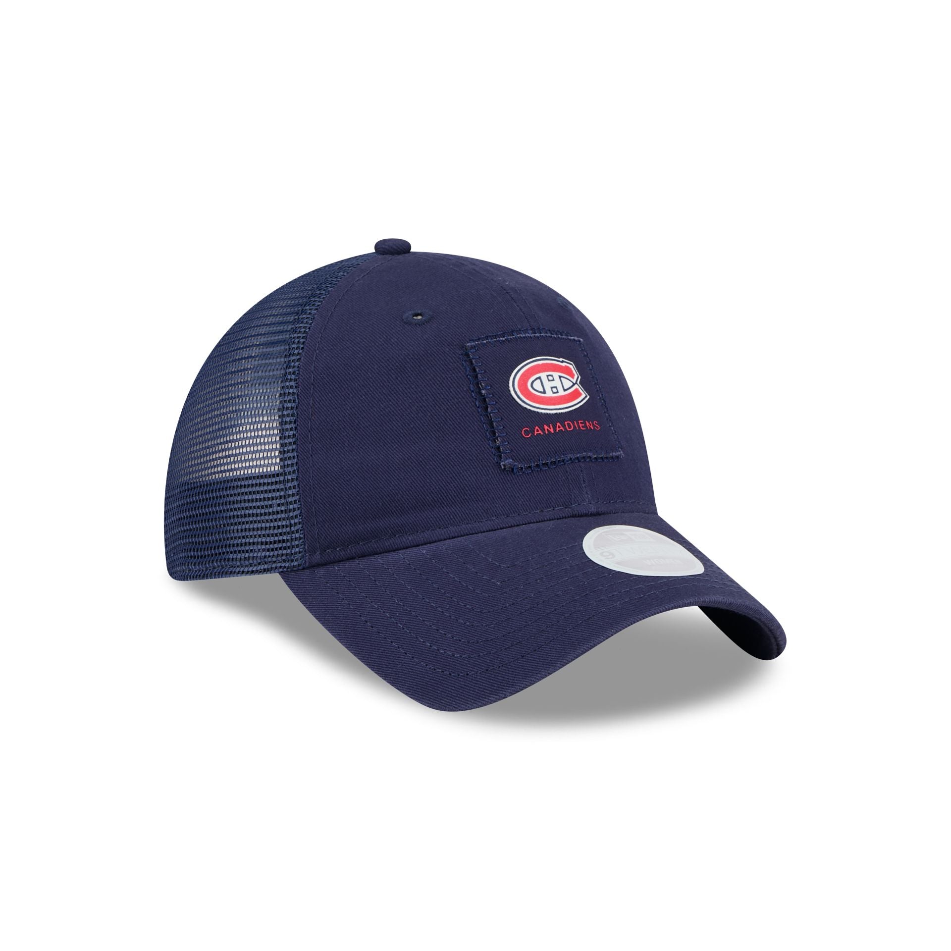 Montreal Canadiens Women's Square Stitch 9TWENTY Trucker Hat - Image 3