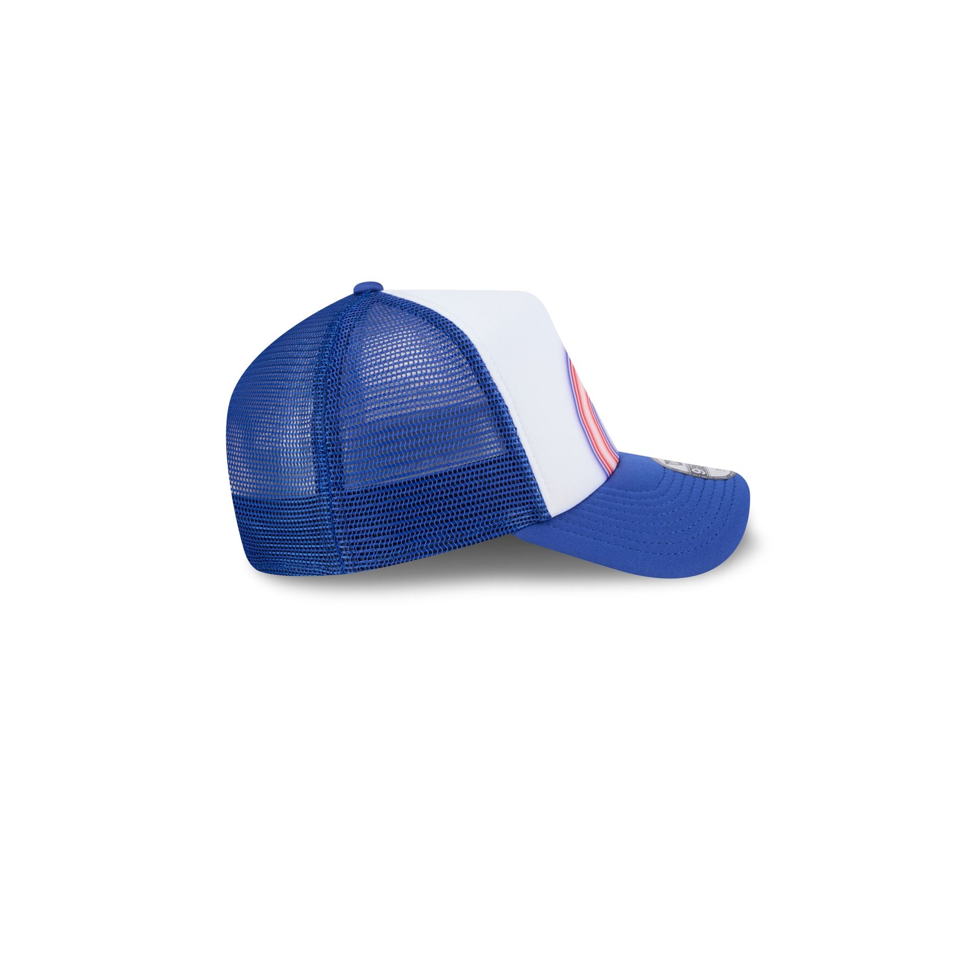 Chicago Cubs Kids Painted 9FORTY A-Frame Trucker Hat - Image 5