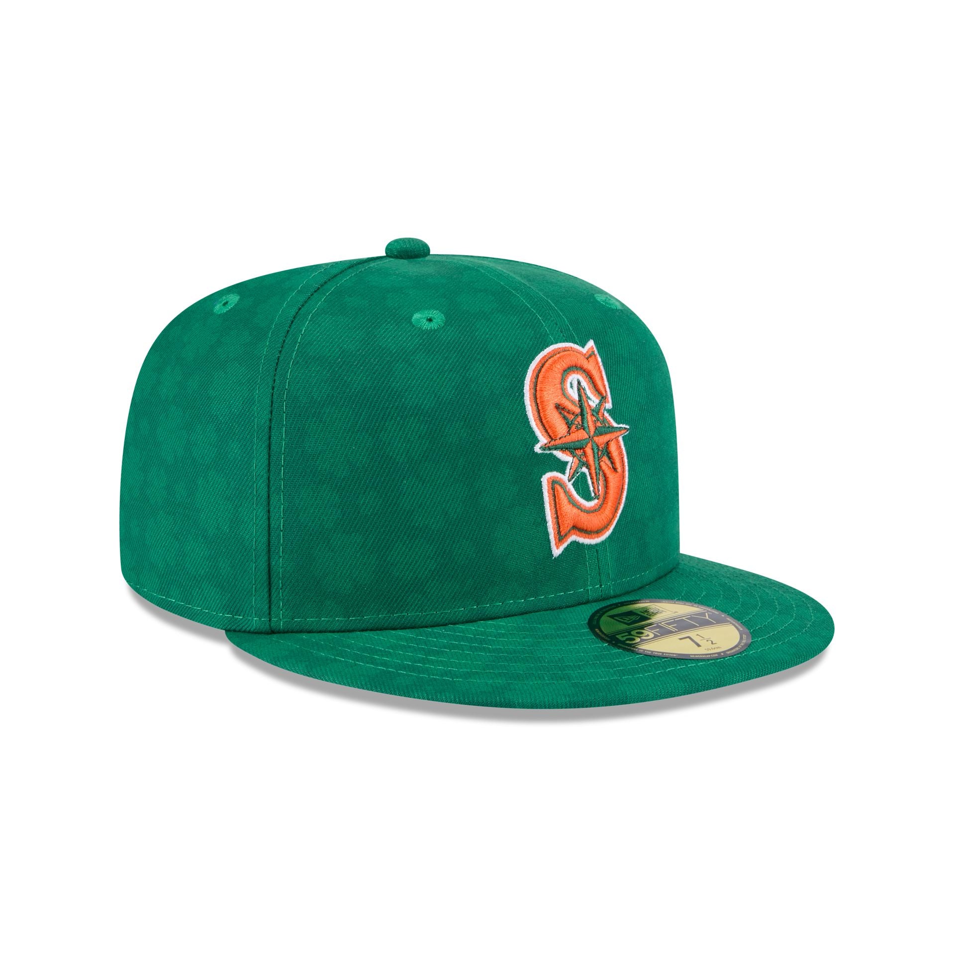 Seattle Mariners St. Patrick's Day 2025 59FIFTY Fitted Hat - Image 3