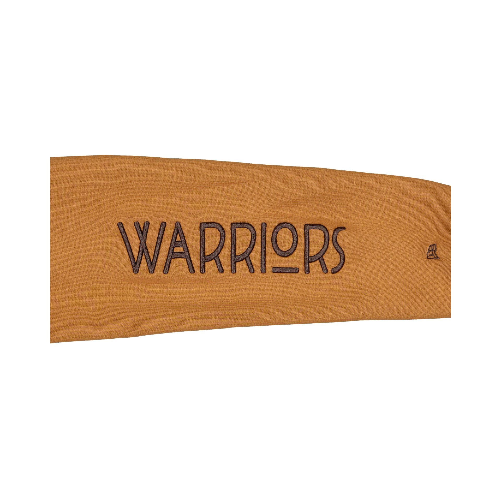 Golden State Warriors 2025 All-Star Game Victory Grove Women's Light Bronze Hoodie - Image 3