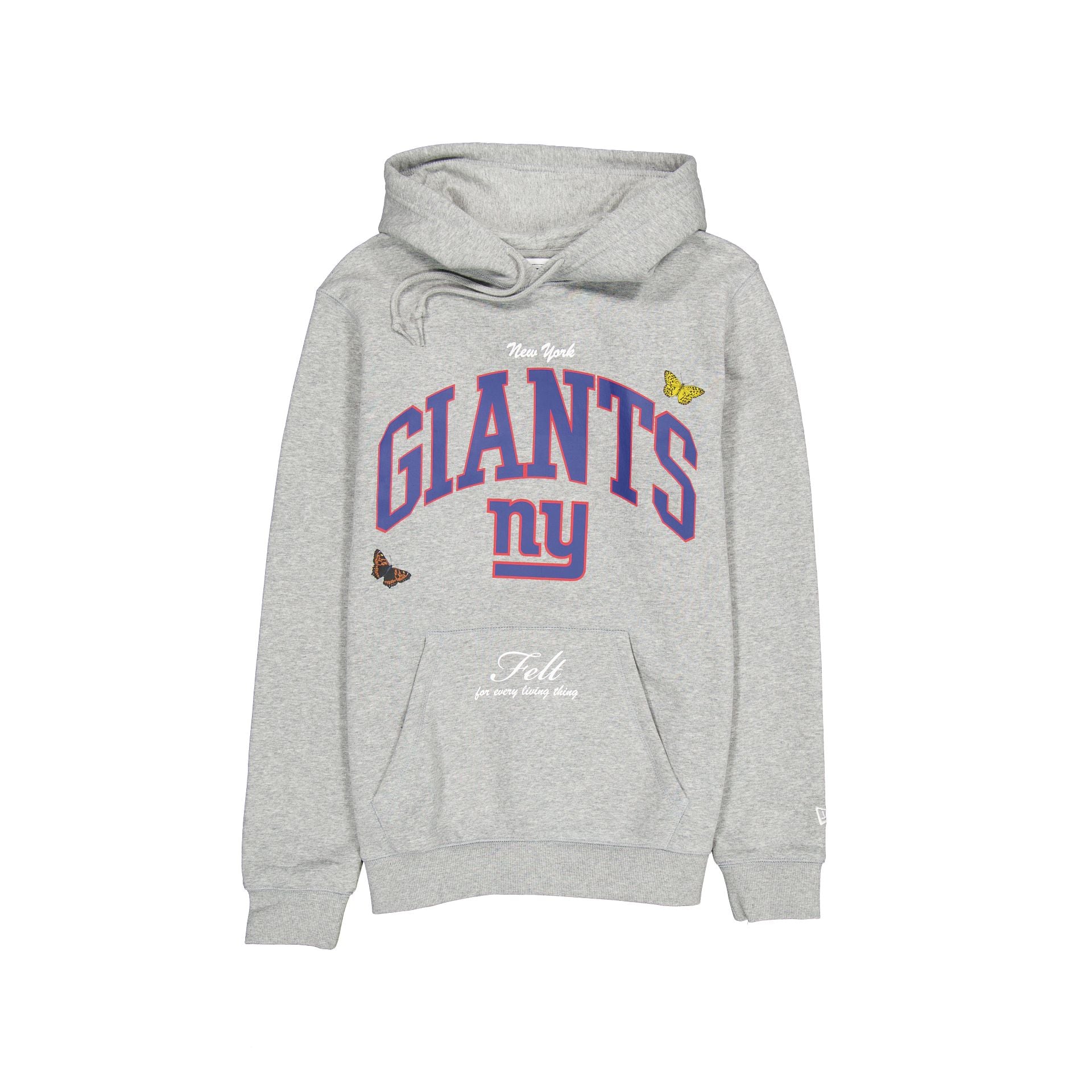 FELT x New York Giants Gray Hoodie